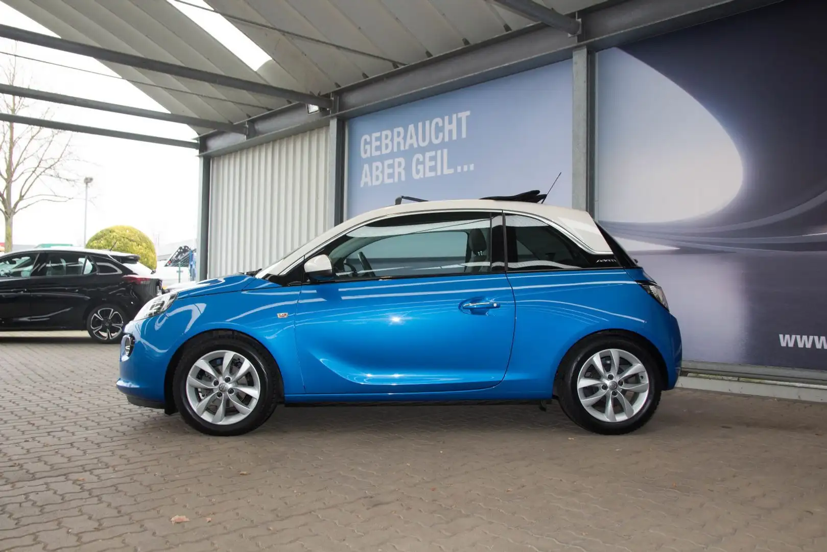 Opel Adam 1.4 Open Air 120 Jahre SHZG/TEMPOMAT Blu/Azzurro - 2