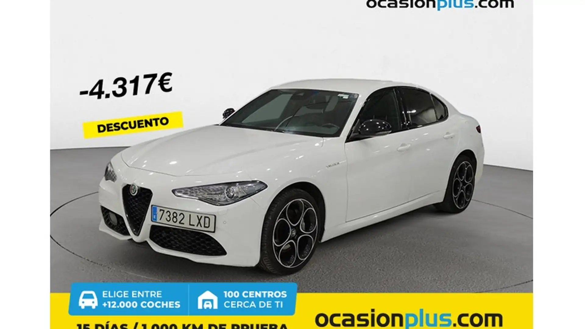 Alfa Romeo Giulia 2.0 GME Veloce Q4 ATX 280 Blanco - 1