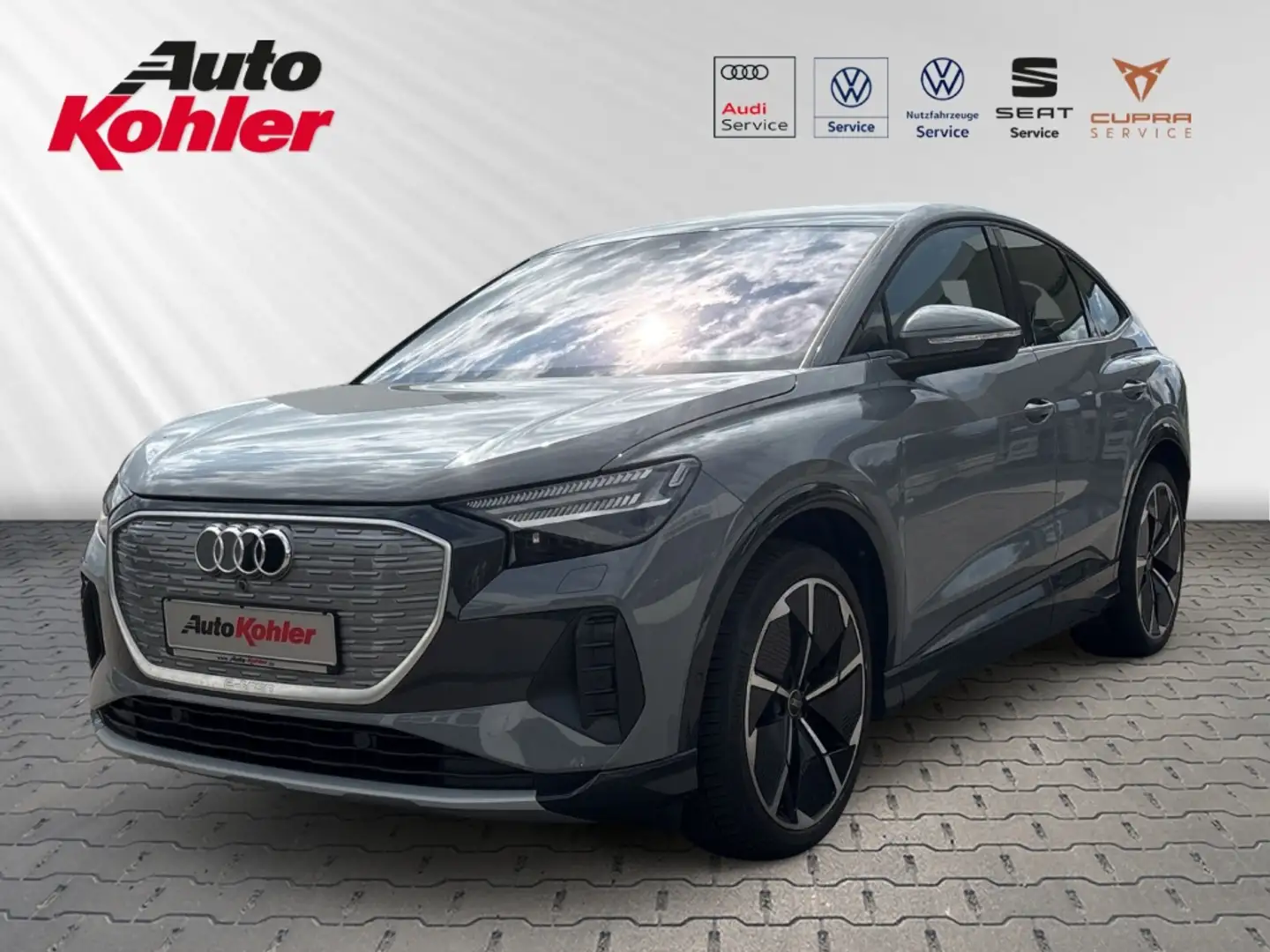 Audi Q4 e-tron Sportback 50 quattro Matrix Sonos AHK Ambiente Grau - 1