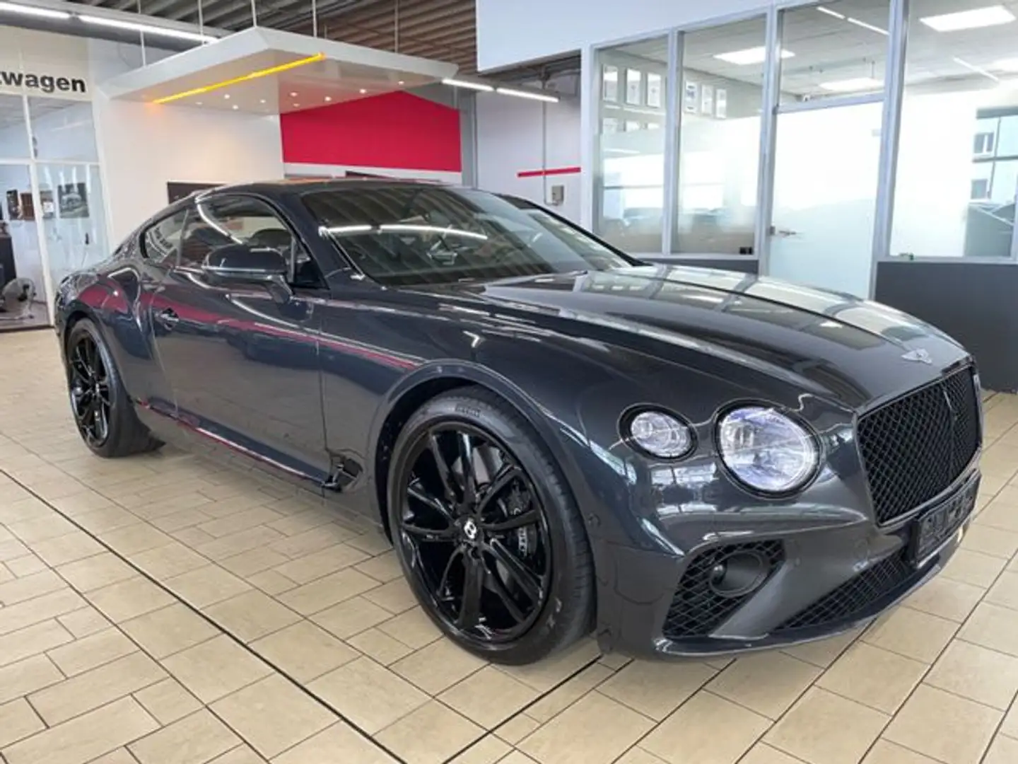 Bentley Continental GT 4.0 V8 4WD*VOLL+HUD+MASSAGE+22* Šedá - 1