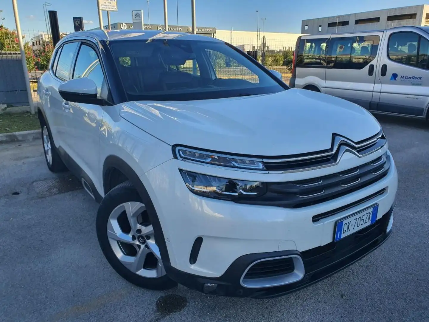 Citroen C5 Aircross 1.5 HDI 130CV EAT8 **KM40000**PREZZO VERO**UNIPRO Bianco - 1