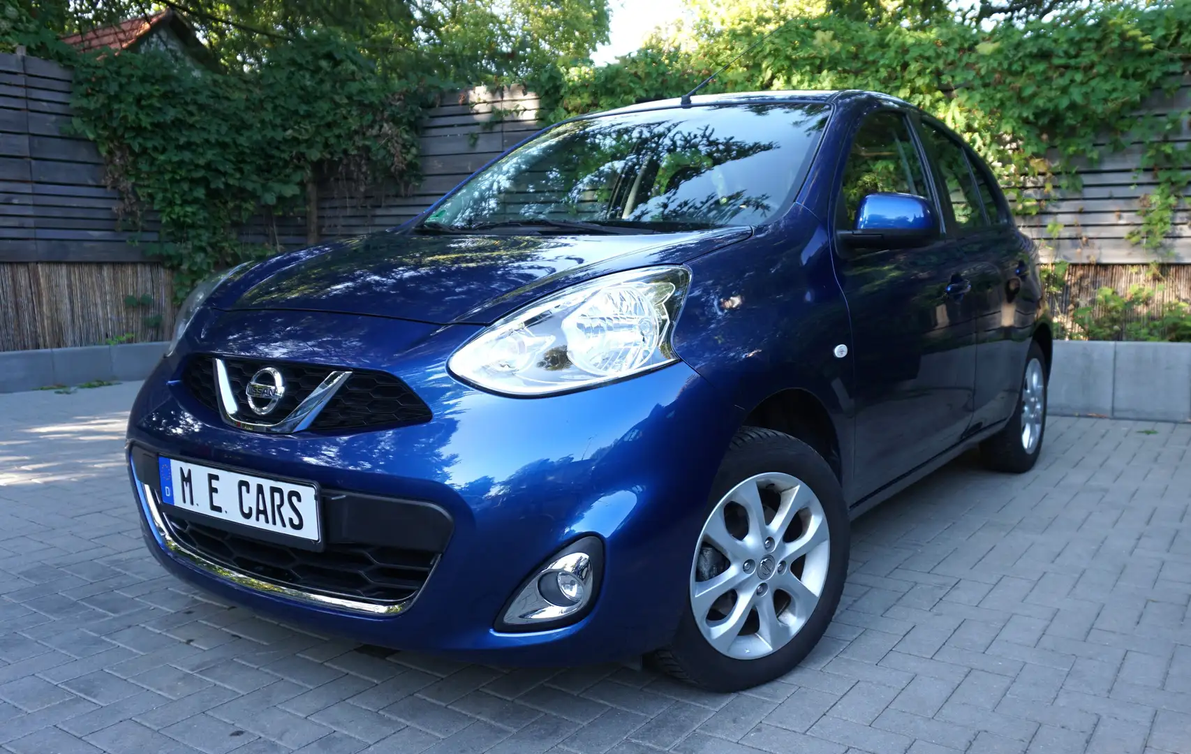 Nissan Micra Wenig Km Shz Klimaaut Bluetooth Freispr Nebel uvm Blau - 1