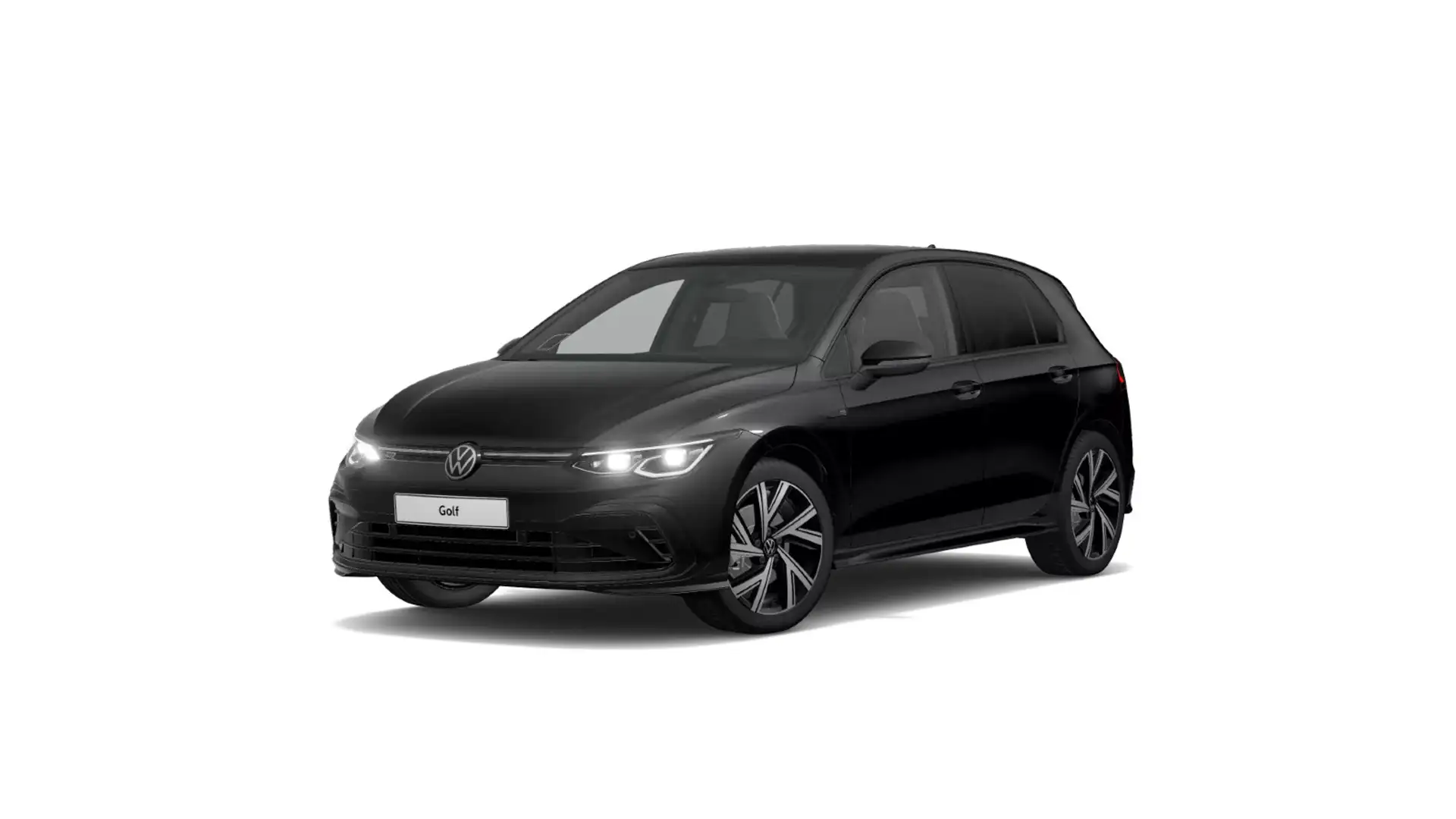 Volkswagen Golf VIII 2.0 TSI DSG 4MOTION R-LINE*BLACK-STYLE Schwarz - 2