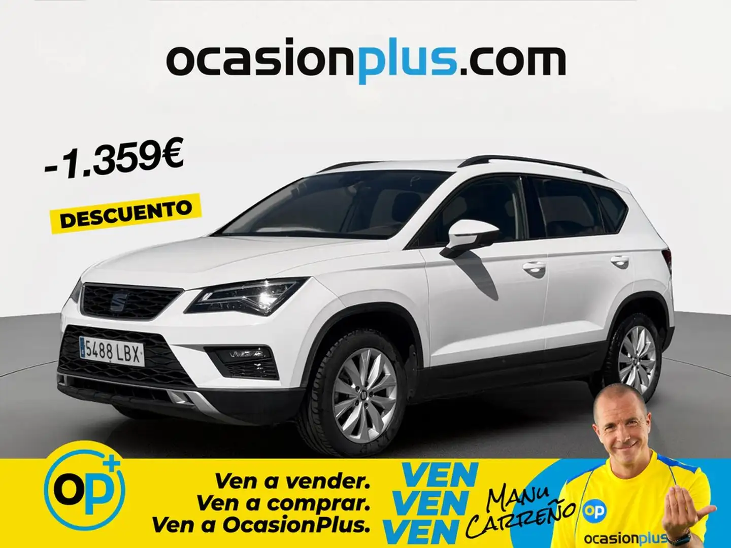 SEAT Ateca 1.5 EcoTSI S&S Style Blanco - 1