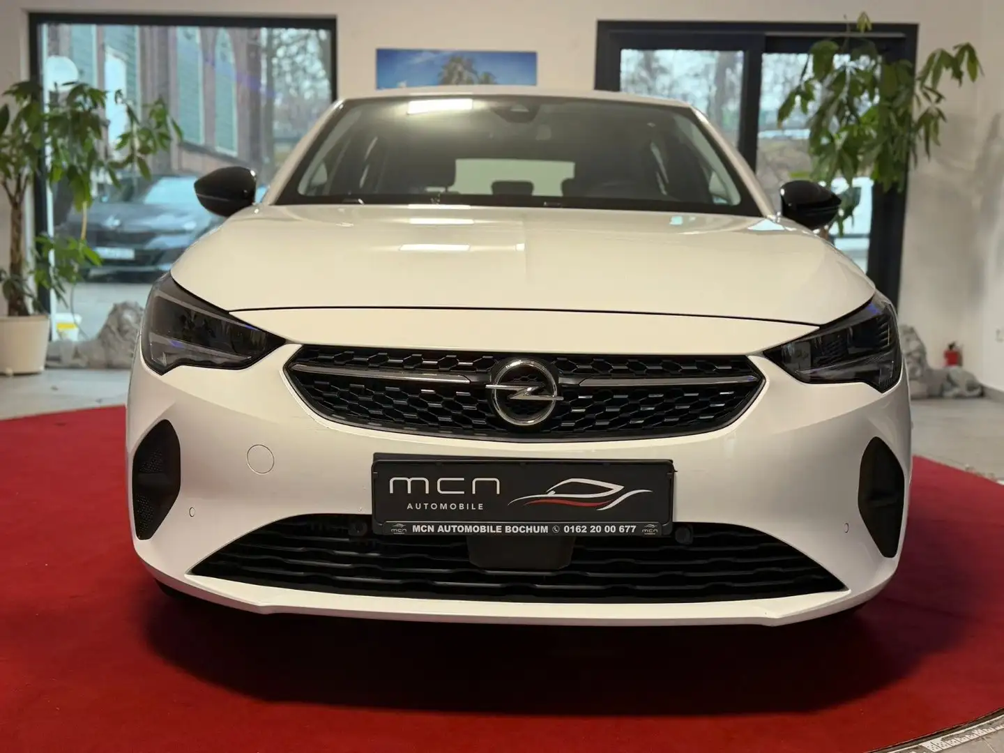 Opel Corsa F Elegance 1.Hand/PDC/Wenig Km Weiß - 2