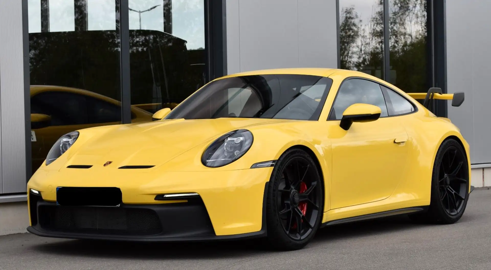 Porsche 992 CLUBSPORT CHRONO SCHALT CARBON-SCHALENSITZE Giallo - 1