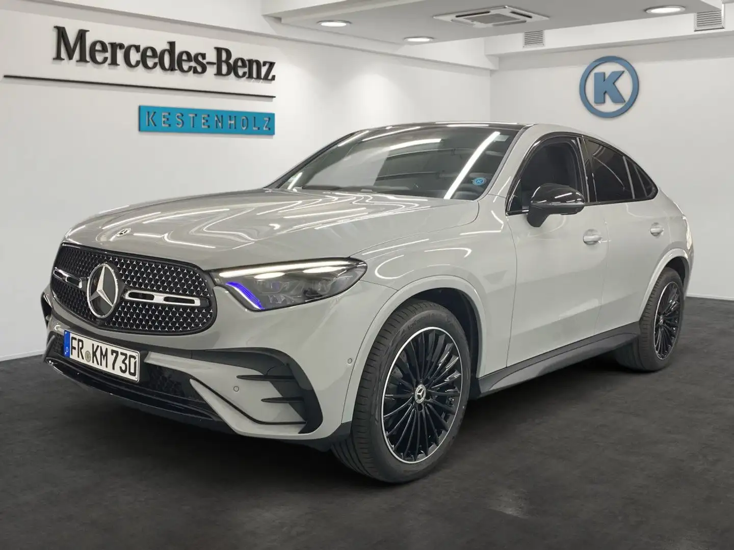 Mercedes-Benz GLC 450 d 4Matic AMG+360°+PANO+AHK+BURMESTER Grau - 2