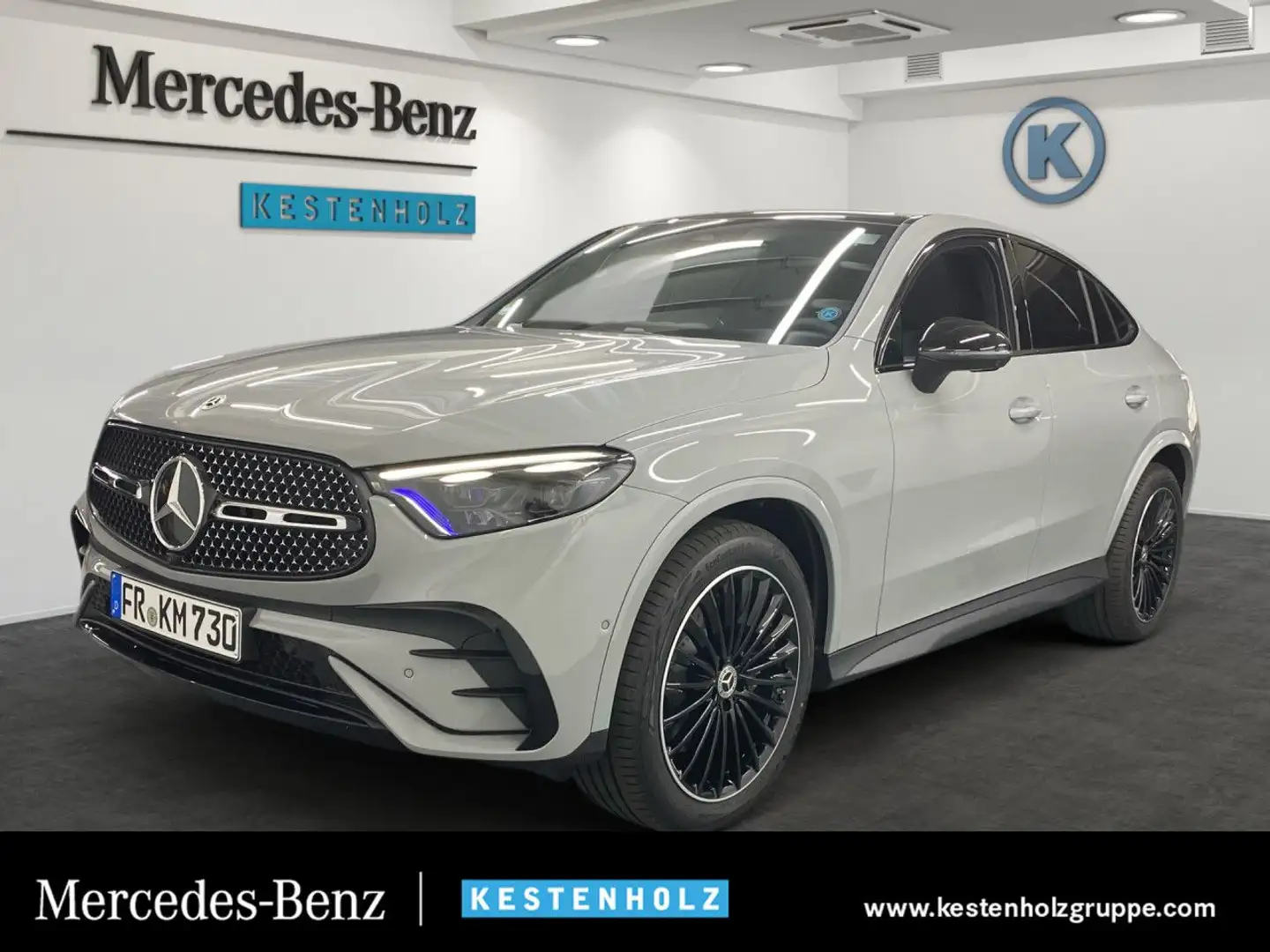 Mercedes-Benz GLC 450 d 4Matic AMG+360°+PANO+AHK+BURMESTER Grau - 1