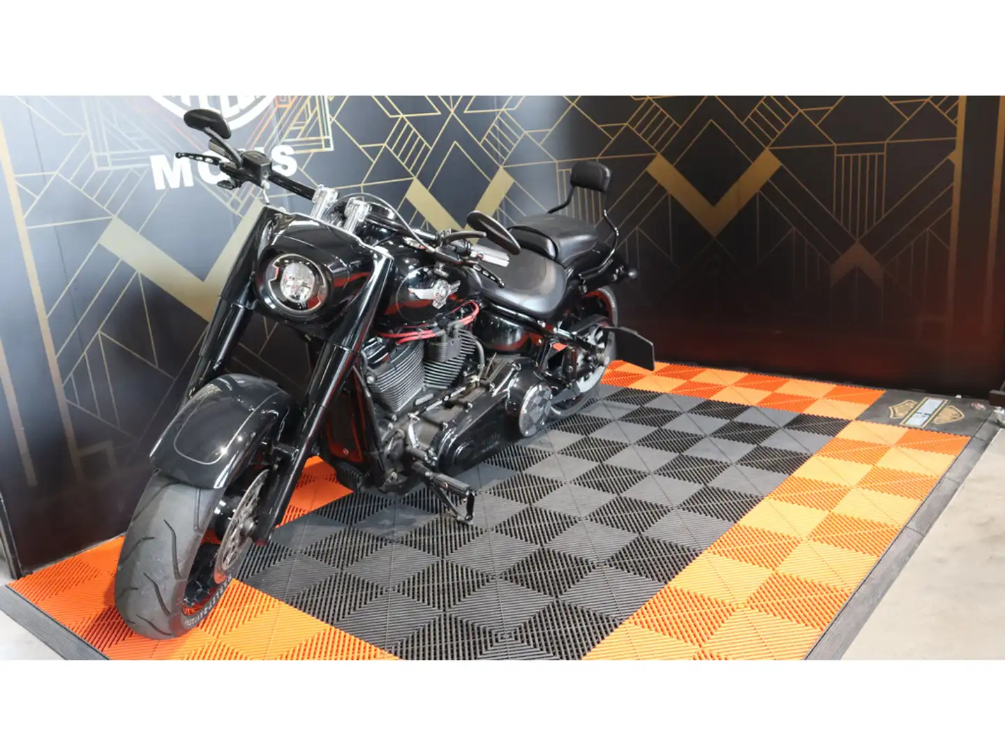 Harley-Davidson Fat Boy Chopper 114 Noir - 2