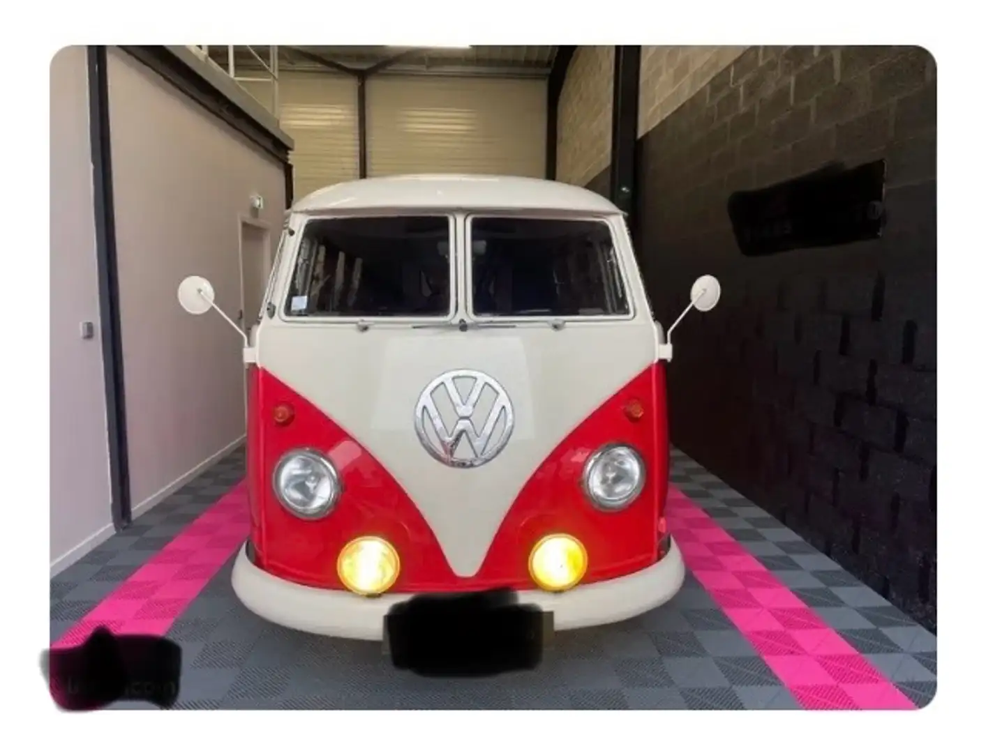 Volkswagen T1 combi split Czerwony - 2