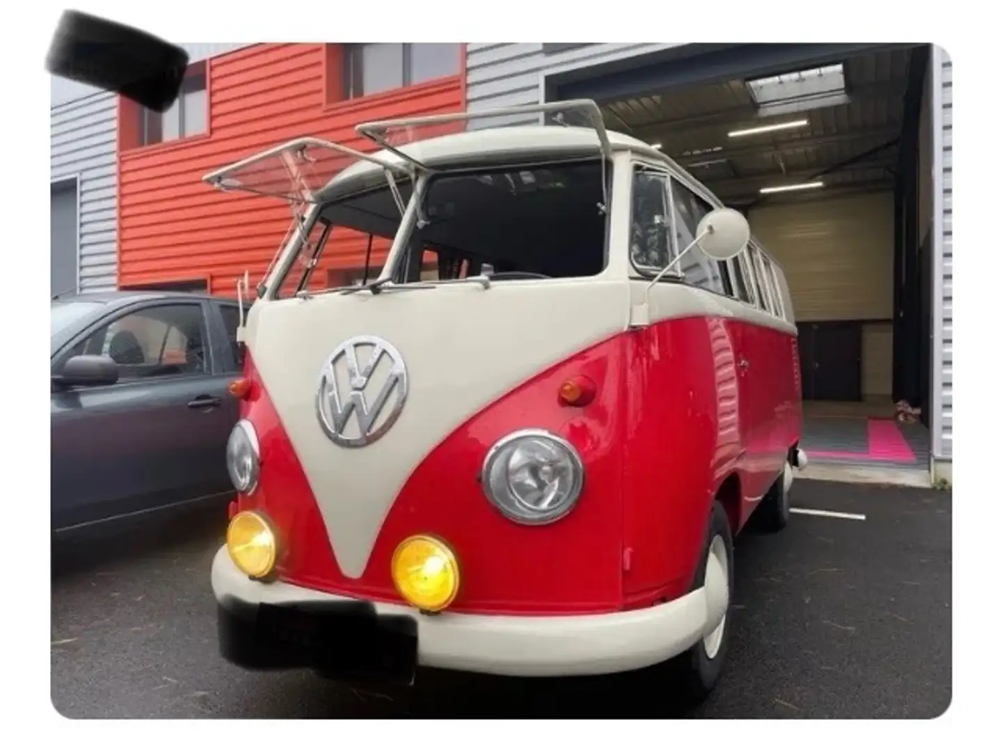 Volkswagen T1 combi split Czerwony - 1