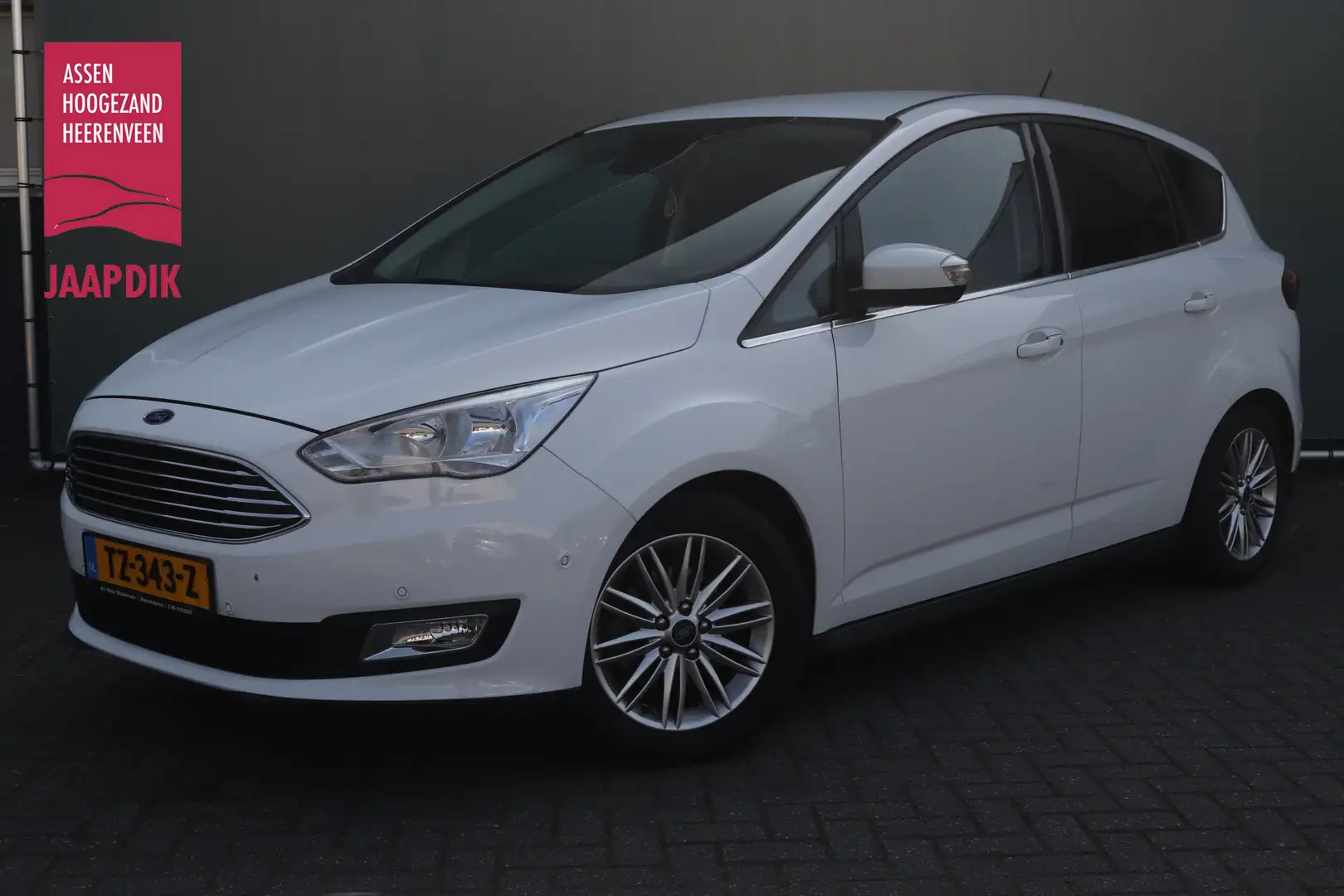 Ford C-Max BJR 2018 1.0 126 PK Titanium AIRCO / PDC VOOR EN A Wit - 1