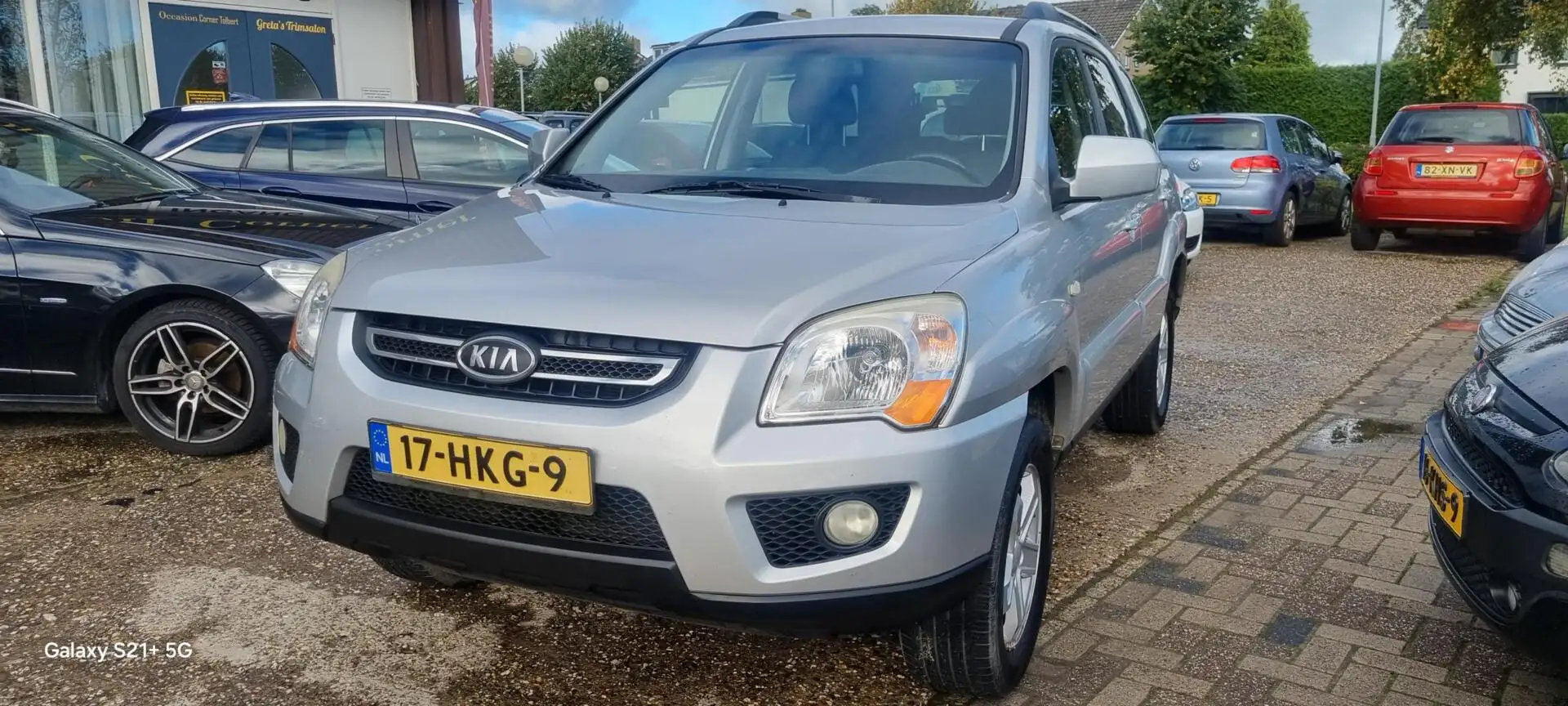 Kia Sportage 2.0 CVVT X-clusive💢€3999,-💢143789 km NAP -BJ 2009 Grijs - 2