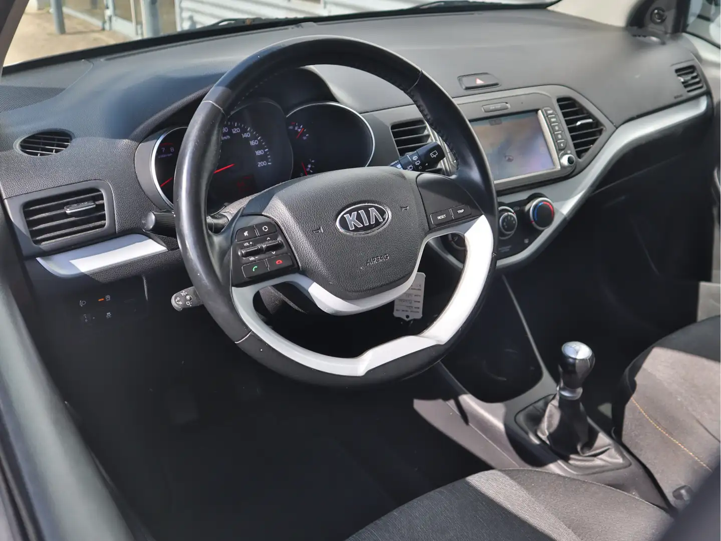 Kia Picanto 1.0 CVVT EconomyPlusLine | Navi | Airco | Camera | Wit - 2