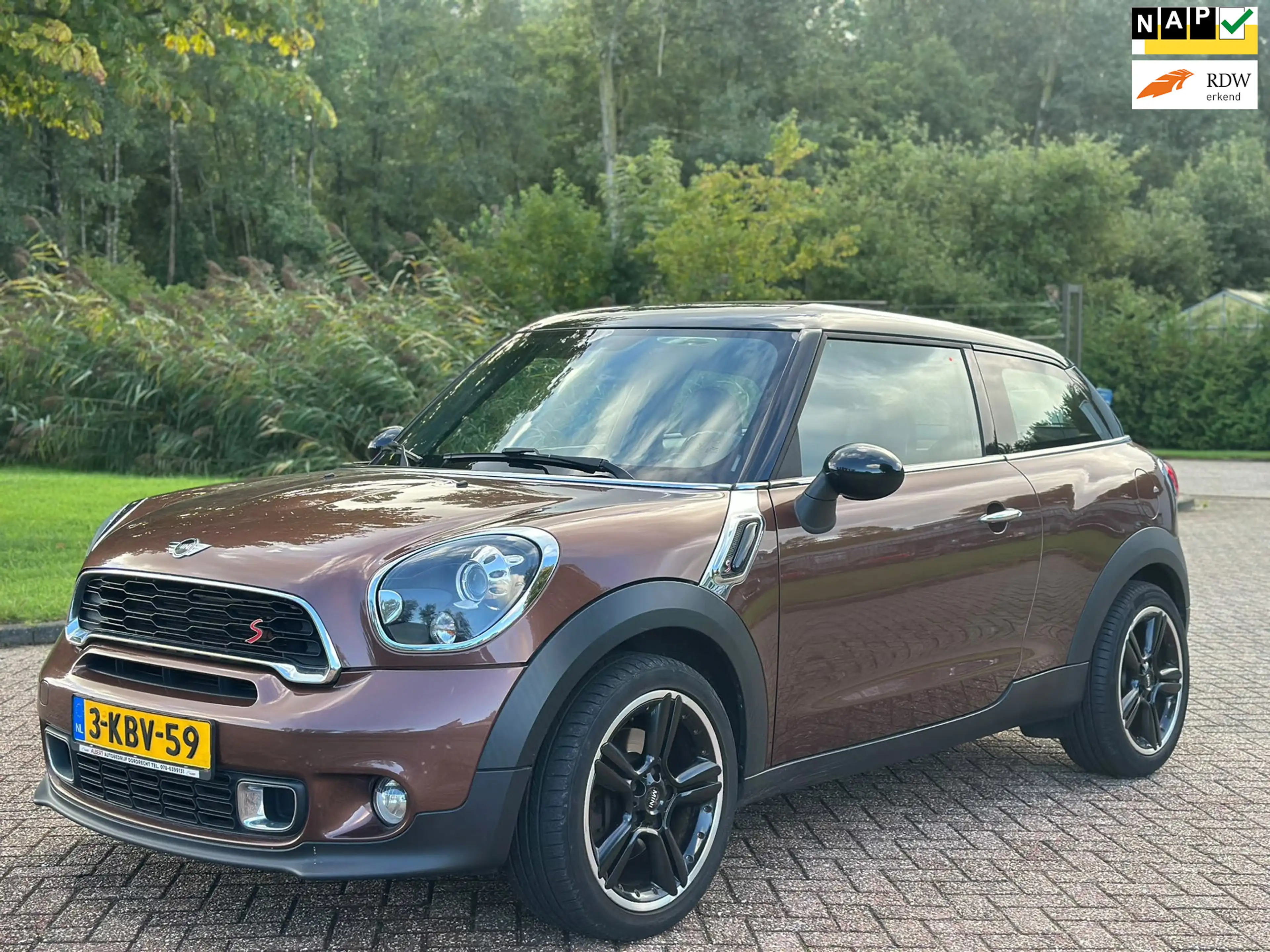 MINI Cooper S Paceman 1.6 Chili/AIRCO/CRUISE/SCHUIFDAK/LEDER/NAVI/PANO/P