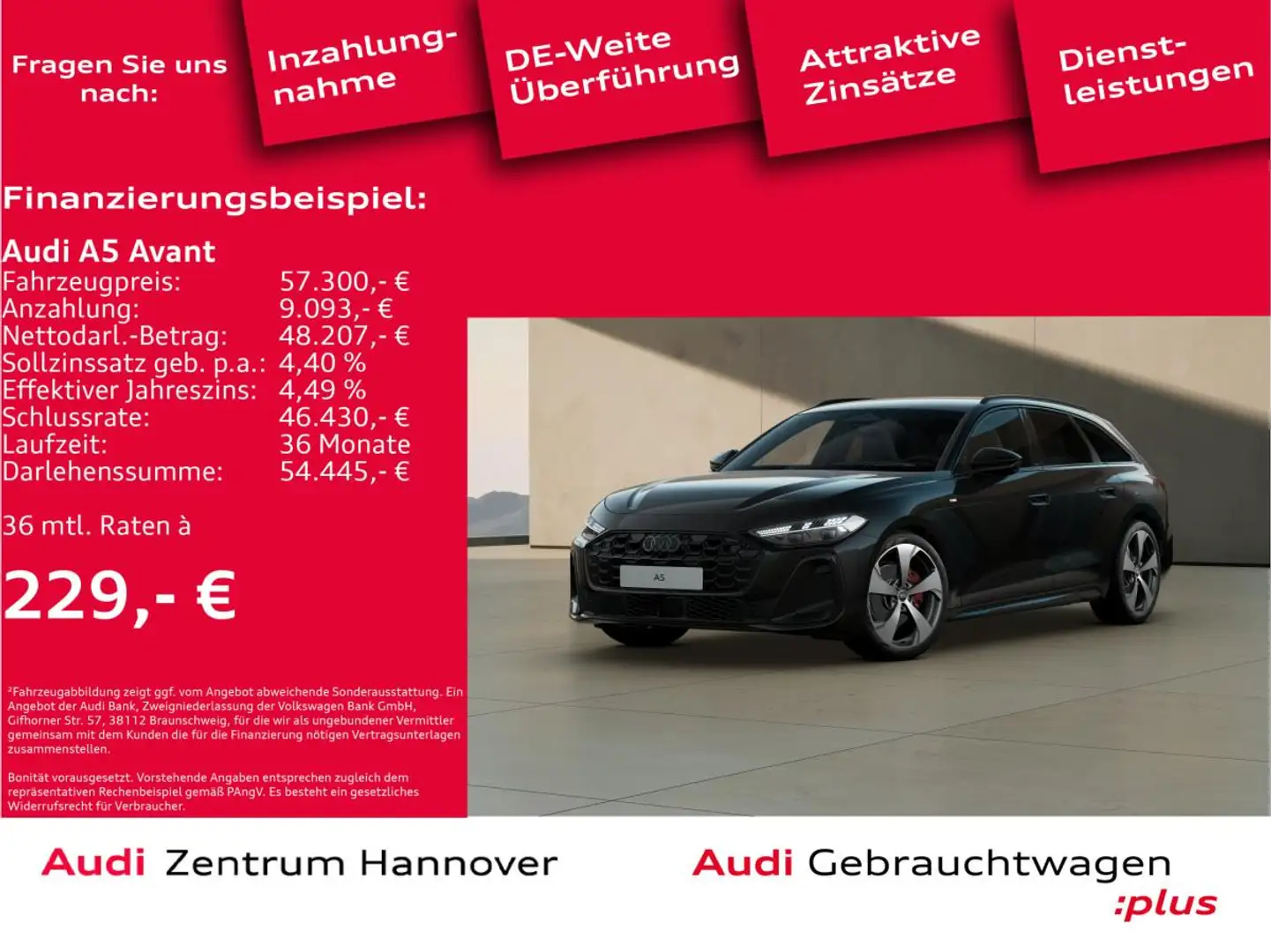Audi A5 Avant 2.0 TFSI S line Head-Up Standh. Matrix AHK B Schwarz - 2