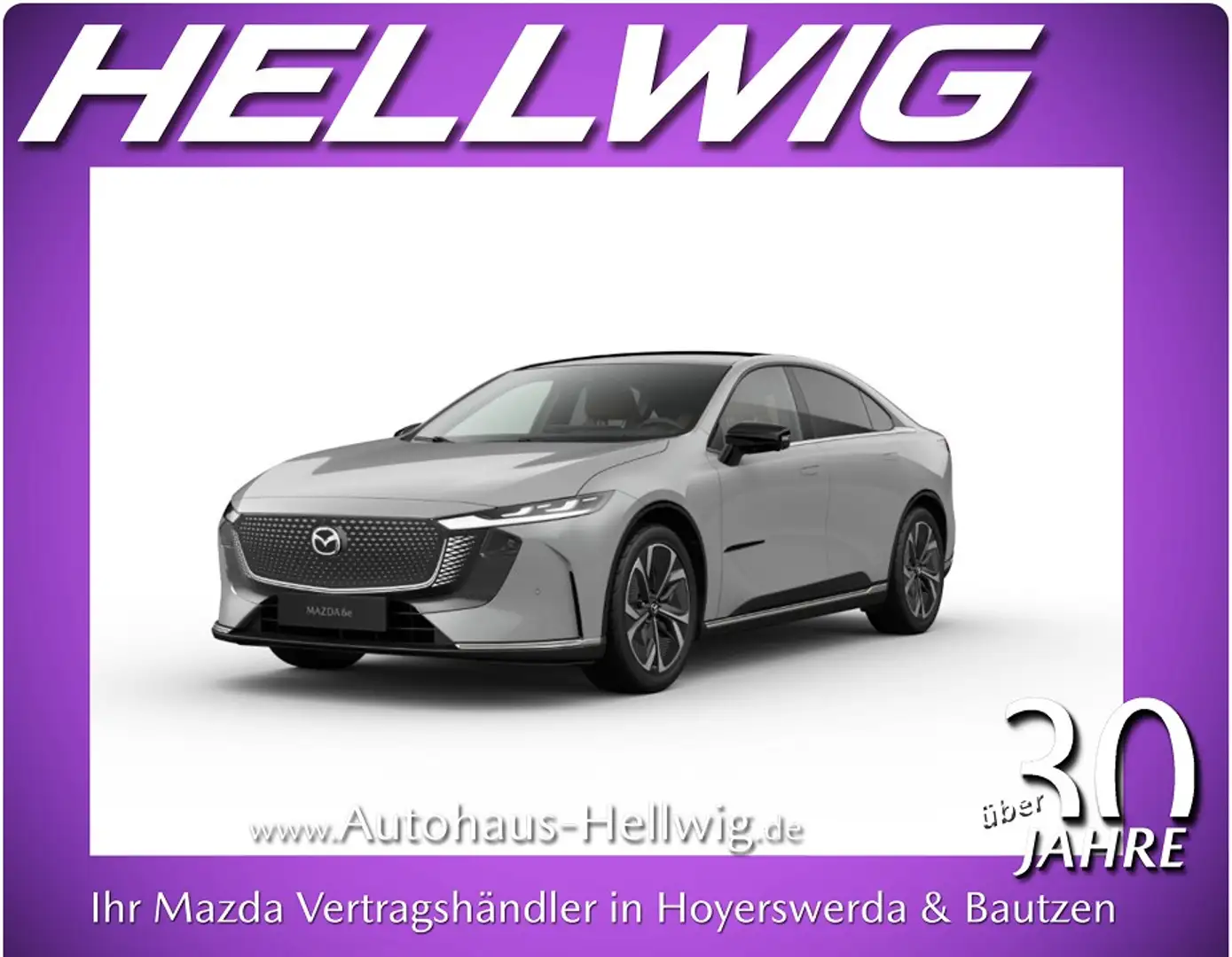 Mazda 6 e EV (258PS) Takumi Plus Panoramadach Gris - 1