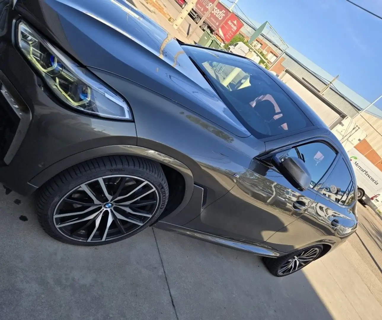 BMW X6 M50dA Gris - 2