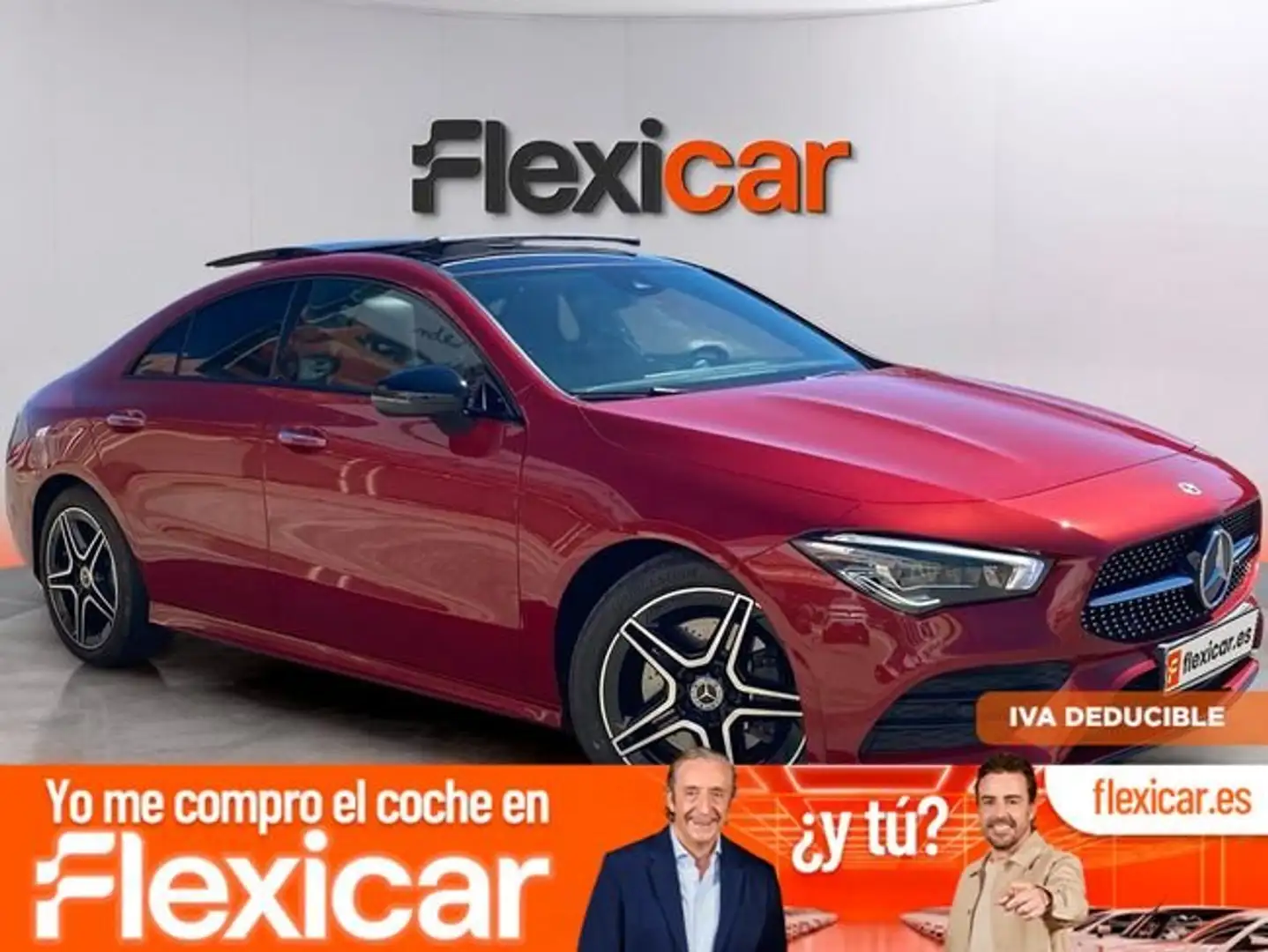 Mercedes-Benz CLA 200 200d Rojo - 1