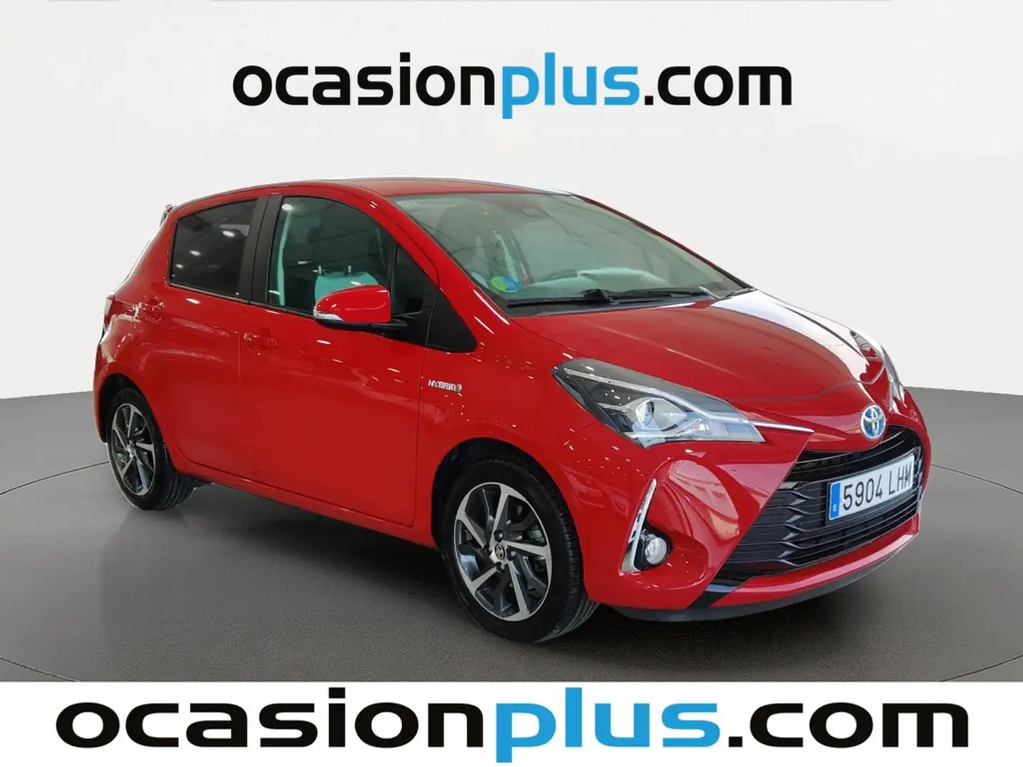 Toyota Yaris 100H 1.5 Feel! Rojo - 2