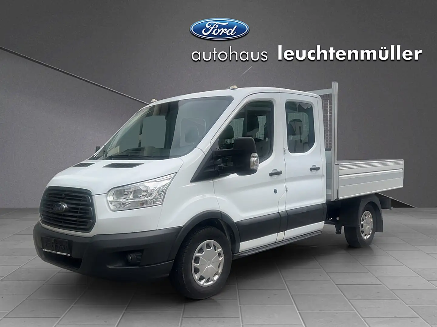 Ford Transit Pritsche 2,0 TDCi L3H1 DK 350 Trend AHK... Weiß - 1