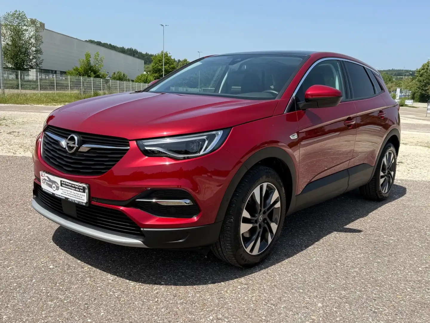 Opel Grandland X 1.2 Turbo 96kW*PANO*CAM*ALU*TMPT* Rot - 1