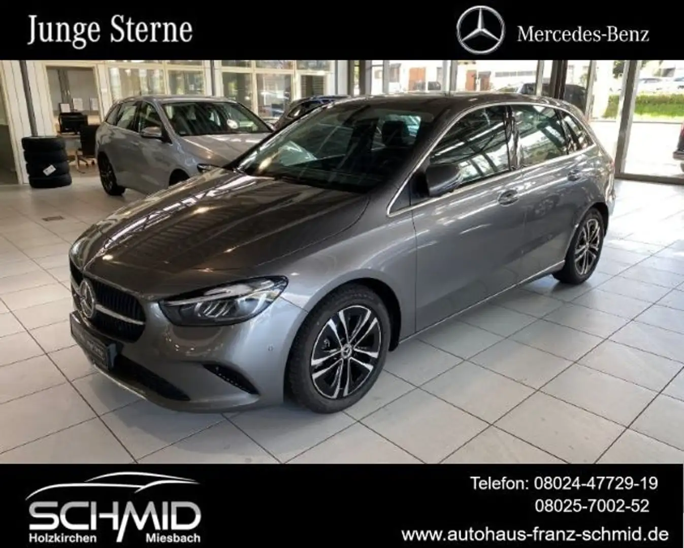 Mercedes-Benz B 220 4M Progressive Line Adv+ Standhzg Memory 3 Grau - 1