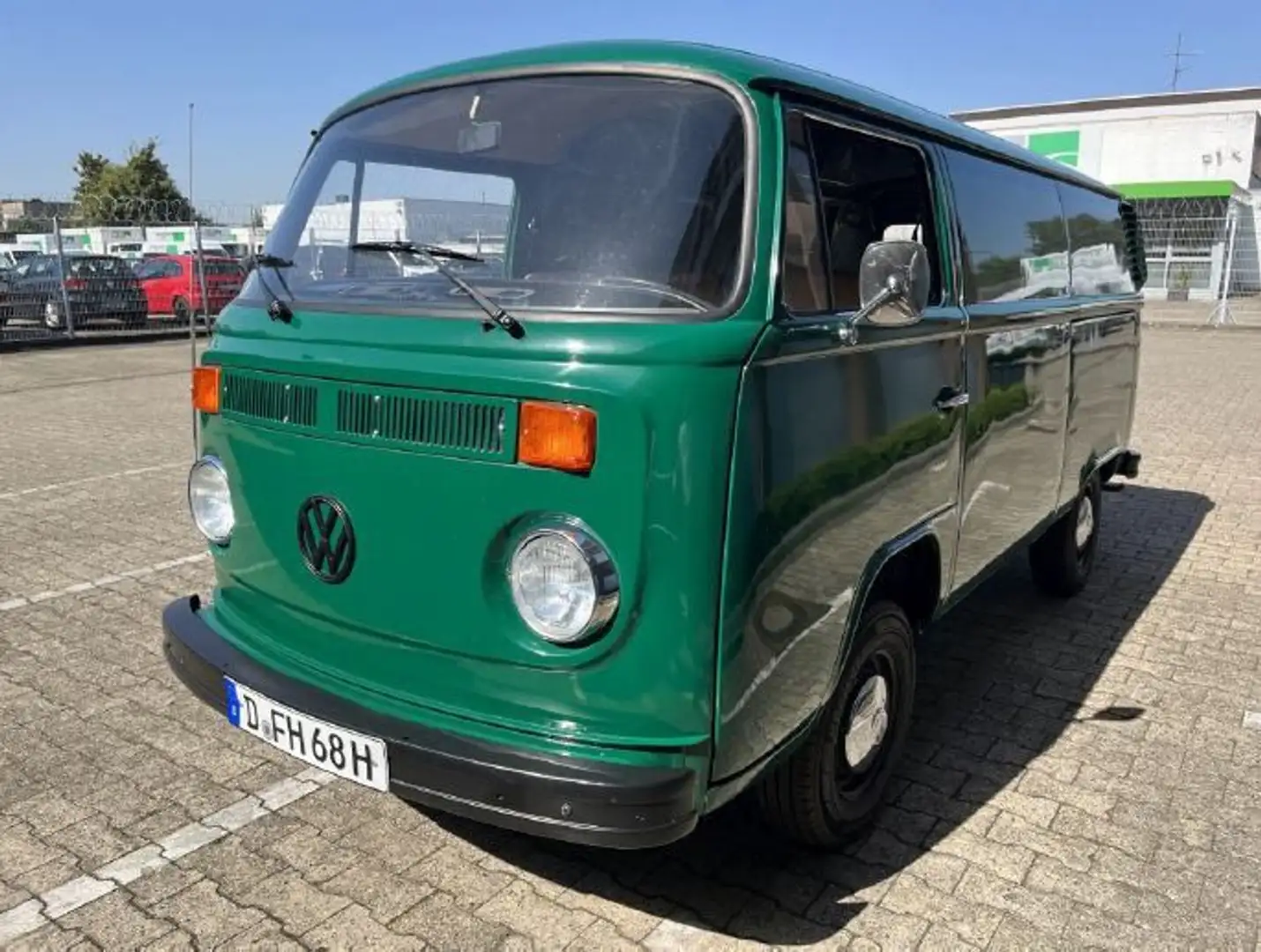 Volkswagen T2 "Kastenwagen" - es grünt so grün wenn span... Verde - 1