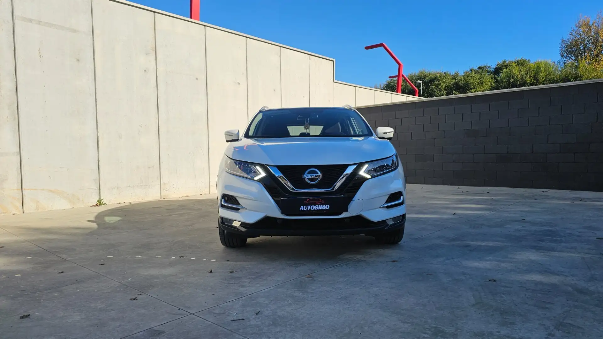 Nissan Qashqai Qashqai 1.3 DIG-T 140 CV N-Connecta Blanc - 1