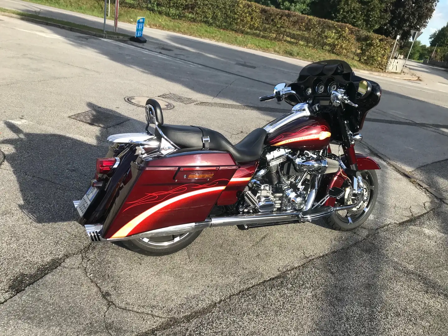 Harley-Davidson CVO Limited street glide cvo Rouge - 1