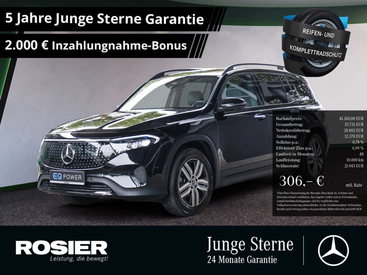 Mercedes-Benz EQB 300 — Mercedes-Benz EQB 300 4M ElectricArt Advanced+ NIGHT ACC BT