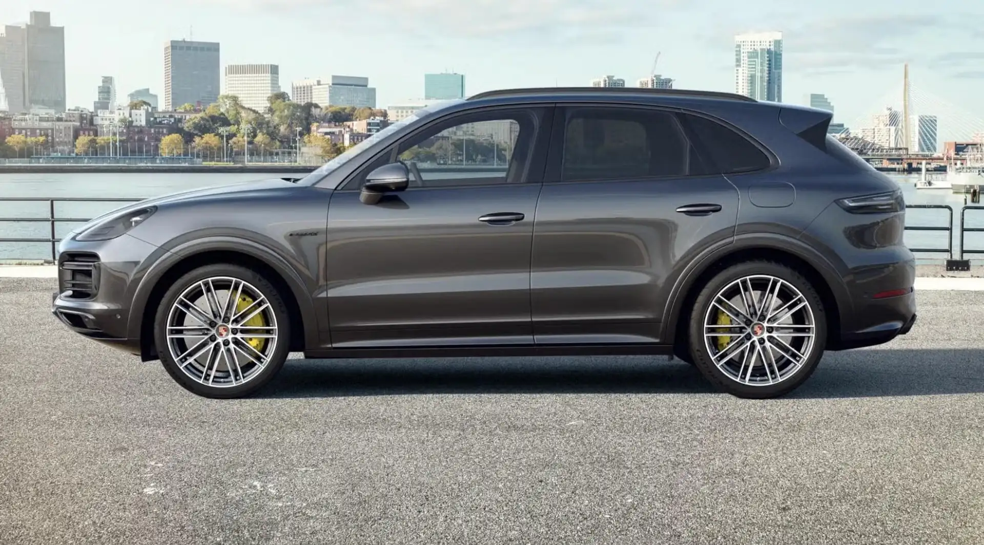 Porsche Cayenne Turbo S E-Hybrid Gris - 2
