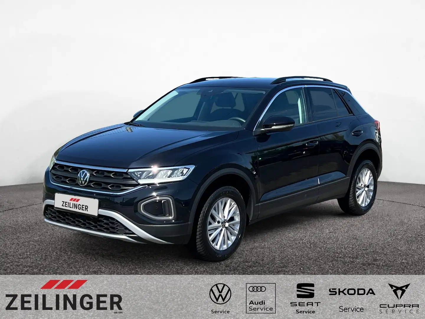 Volkswagen T-Roc Life TSI DSG|NAVI|ACC|KAMERA|CLIMATRONIC| Schwarz - 1