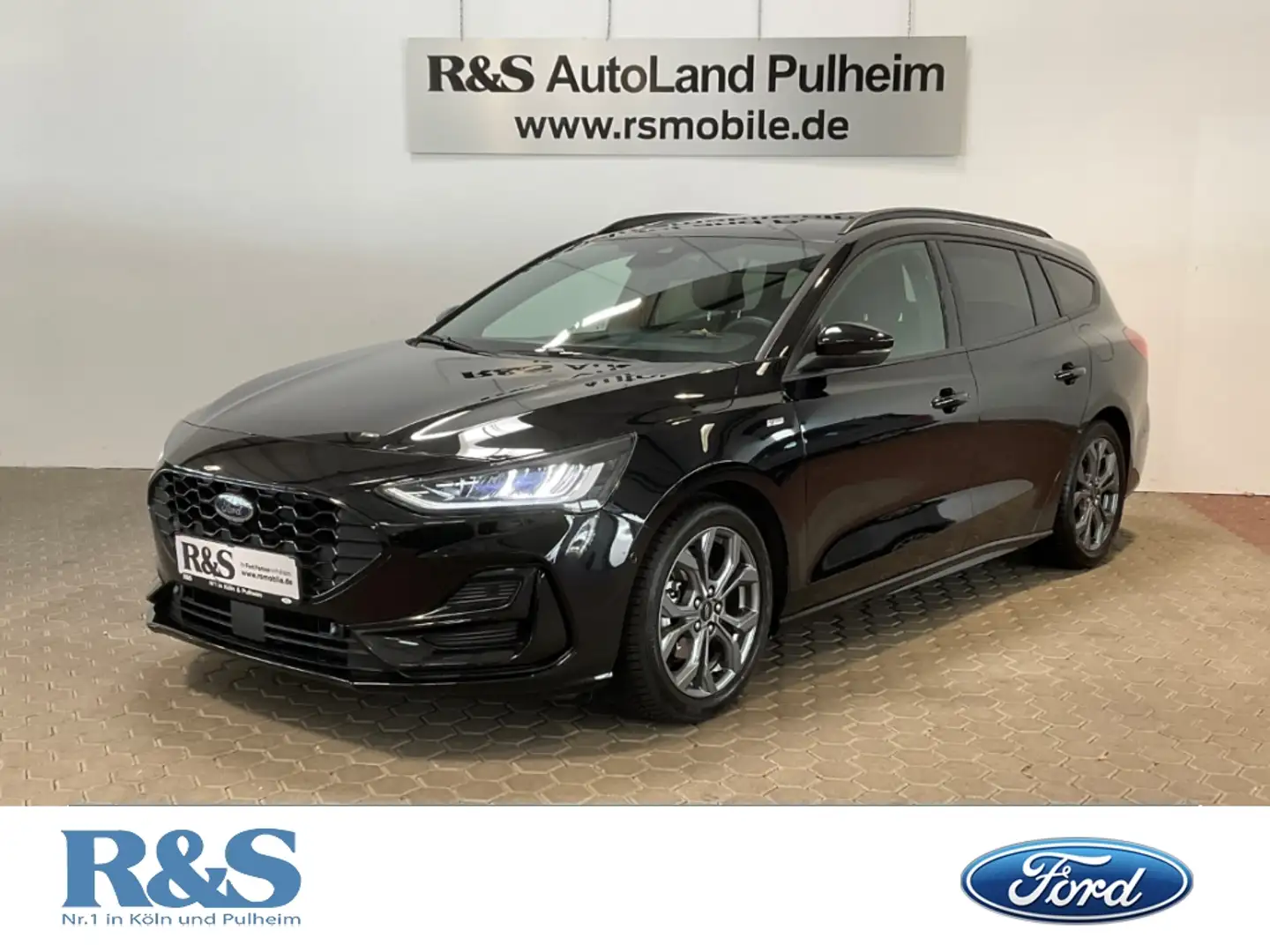 Ford Focus ST-Line Turnier+Navi+Head-UP+Kamera+LED Schwarz - 1