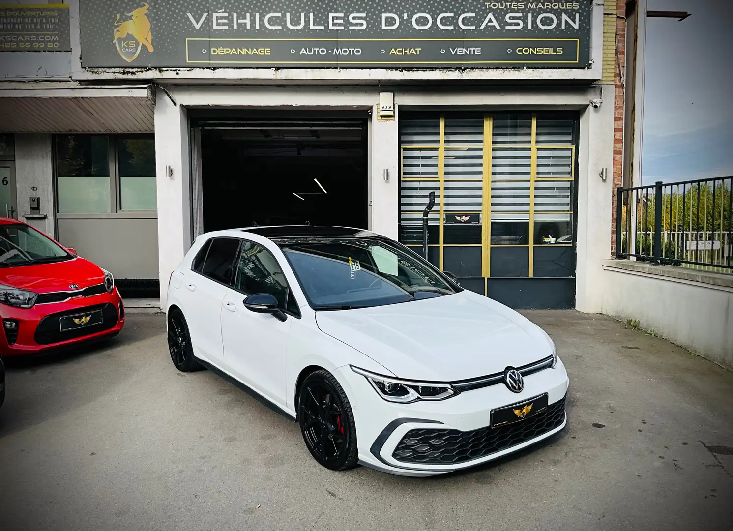 Volkswagen Golf GTD 2.0 TDi DSG Blanc - 1