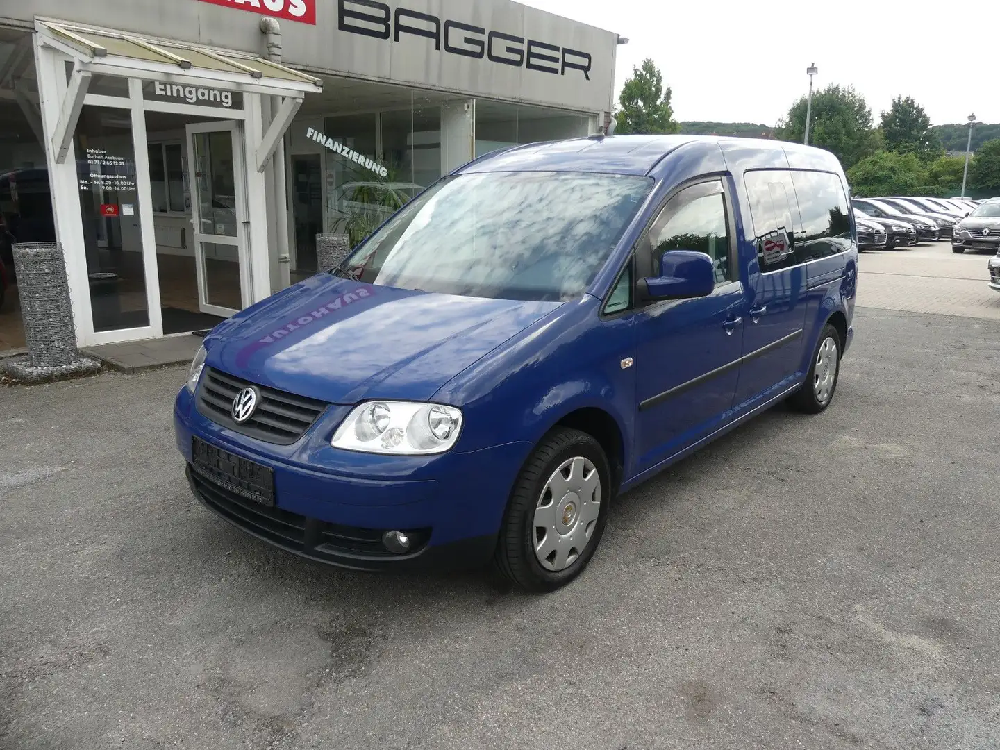 Volkswagen Caddy Maxi  1.6 Life 7-Sitzer Bleu - 2