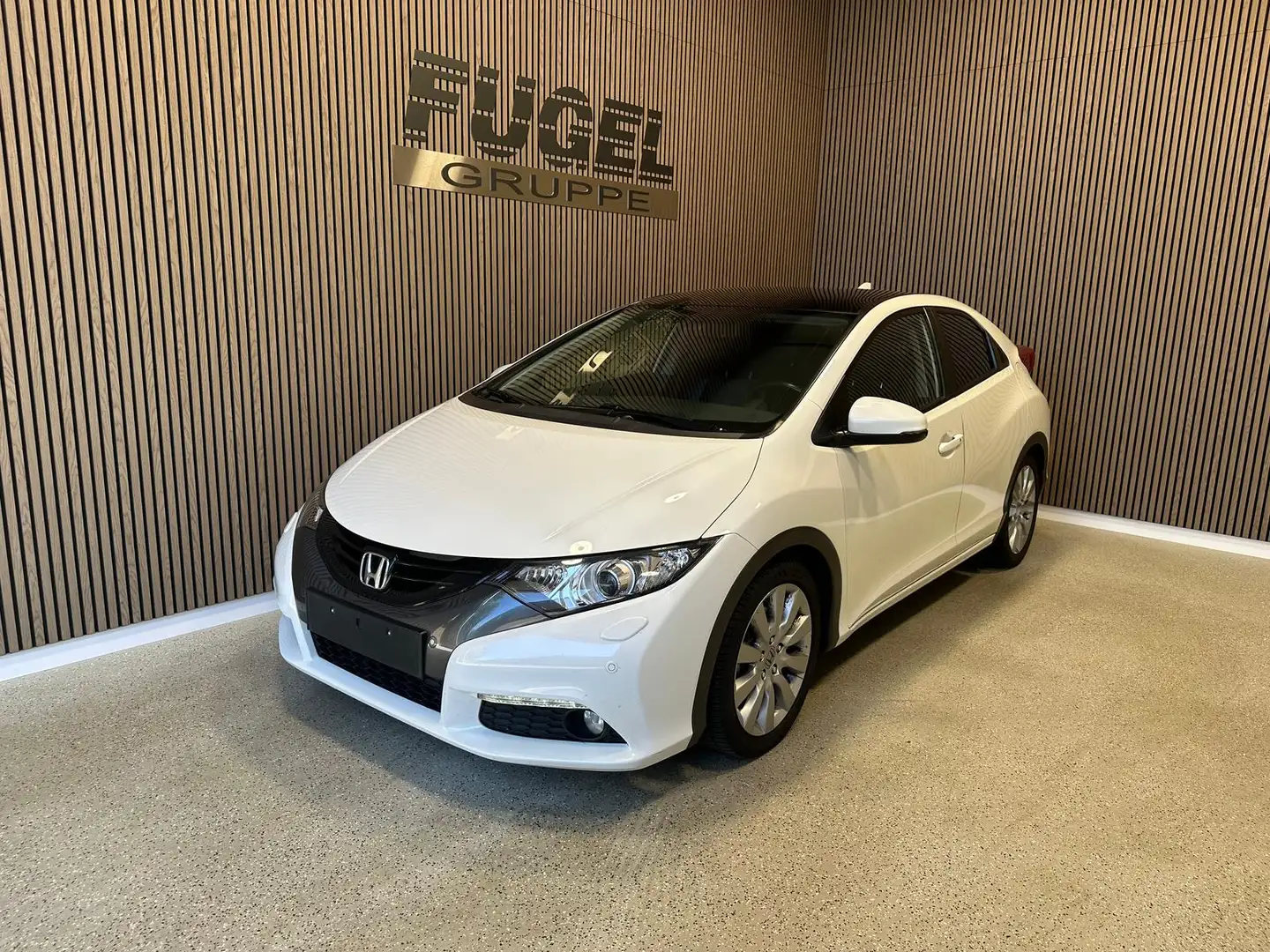 Honda Civic 1.8 i-VTEC Executive Pano|Leder|SHZ Blanc - 2