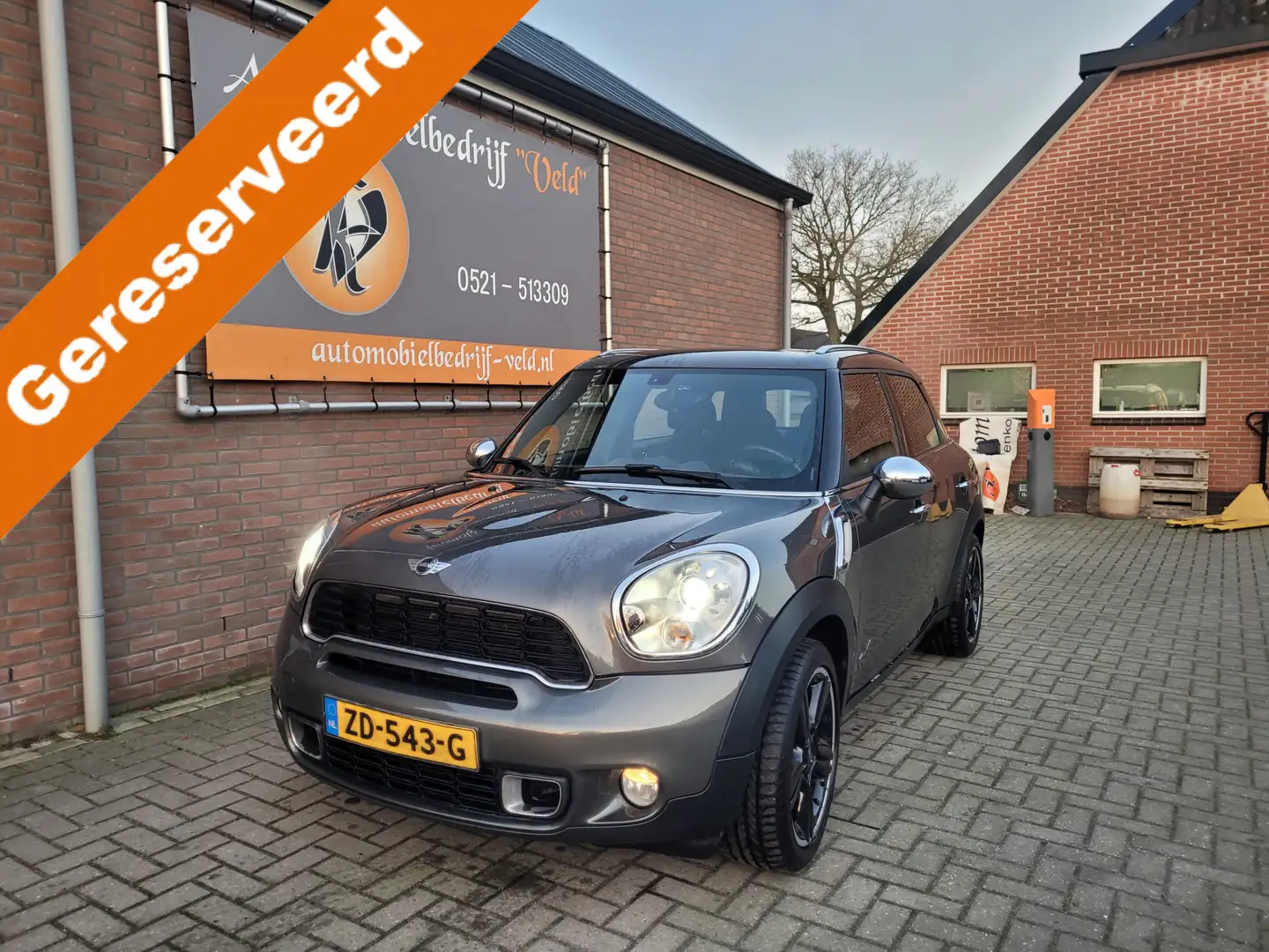 MINI Cooper S Countryman Mini 1.6 ALL4 Chili (KOPPELING SLECHT) Сірий - 1