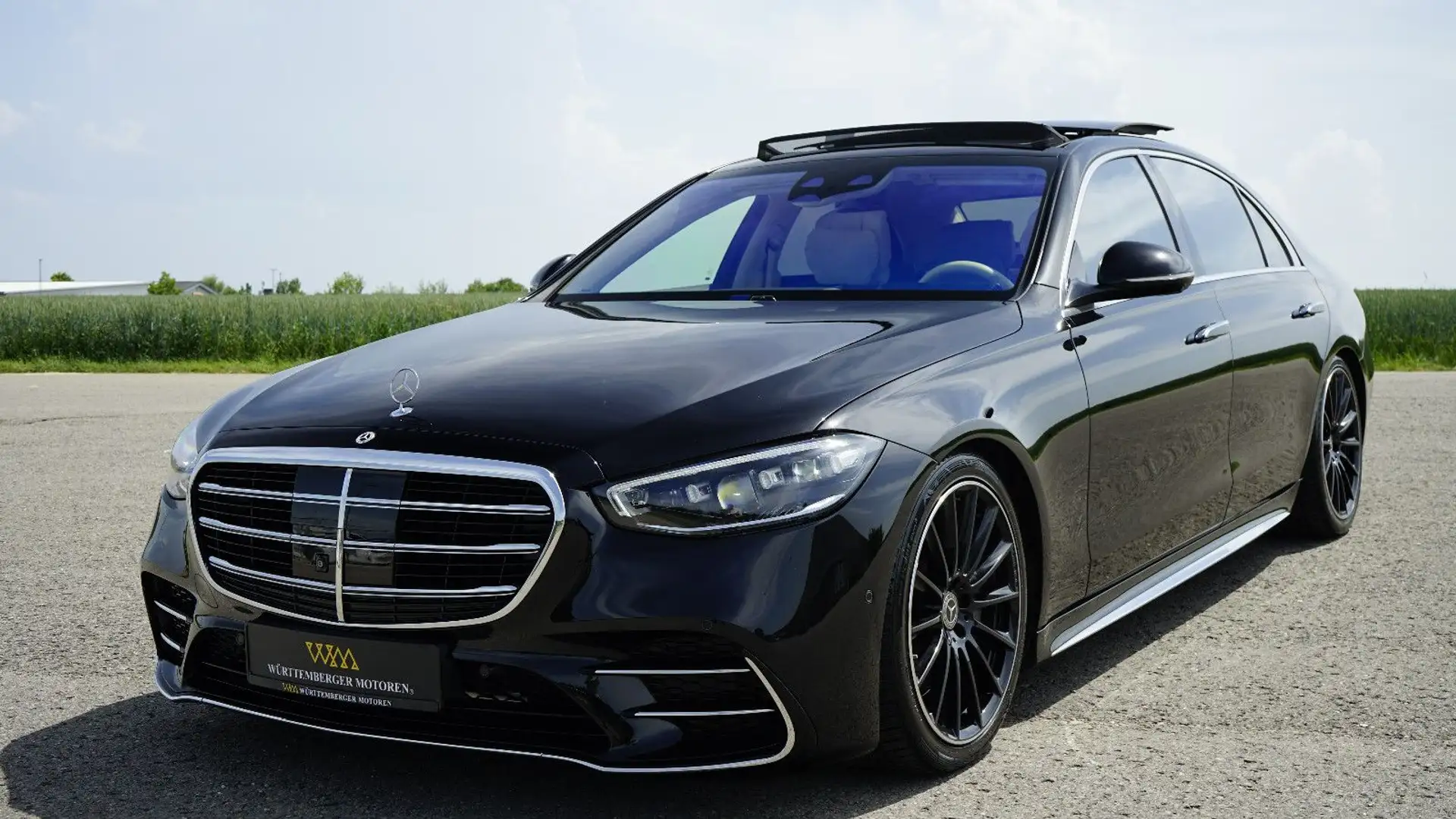Mercedes-Benz S 350 d 4M Lang*PANO*CHAUFF*TV*HUD*BURM*360°*LIFT Zwart - 1