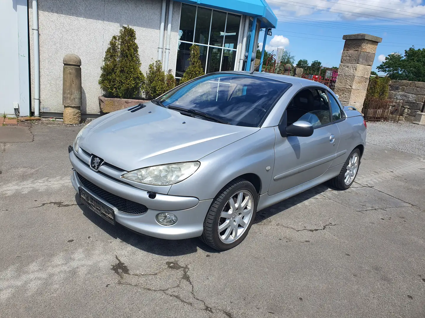 Peugeot 206 CC 110 Roland Garros tuv neu Silver - 2