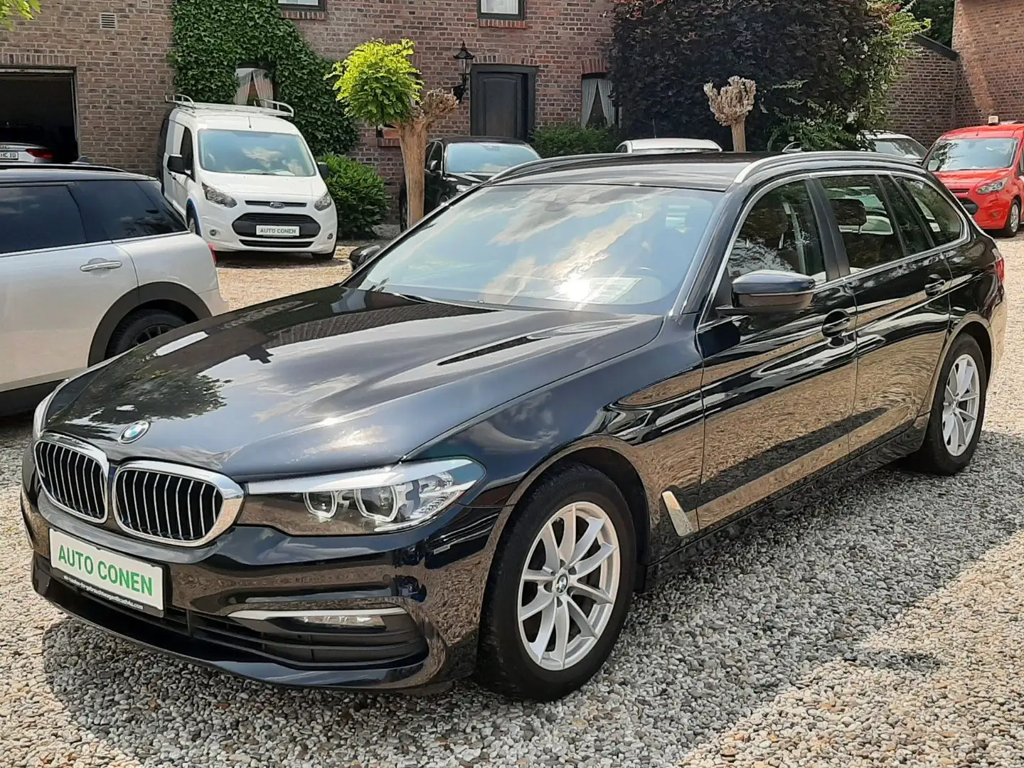BMW 518 5 Kombi 2.o D Klima Automatik FaceLift*Leder TOP Schwarz - 1