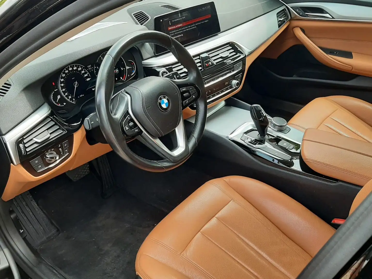 BMW 518 5 Kombi 2.o D Klima Automatik FaceLift*Leder TOP Schwarz - 1