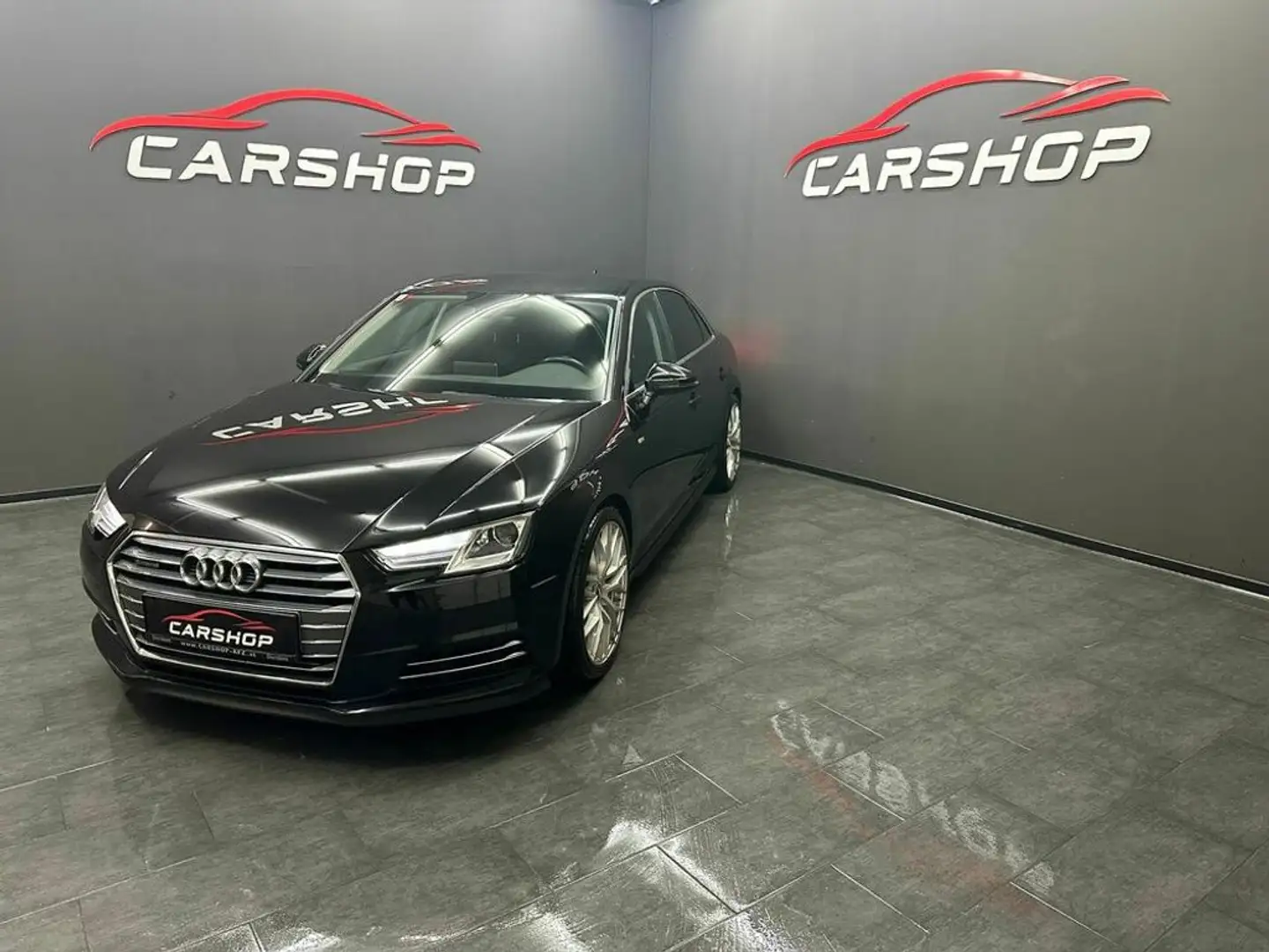 Audi A4 quattro S-Line Schwarz - 2