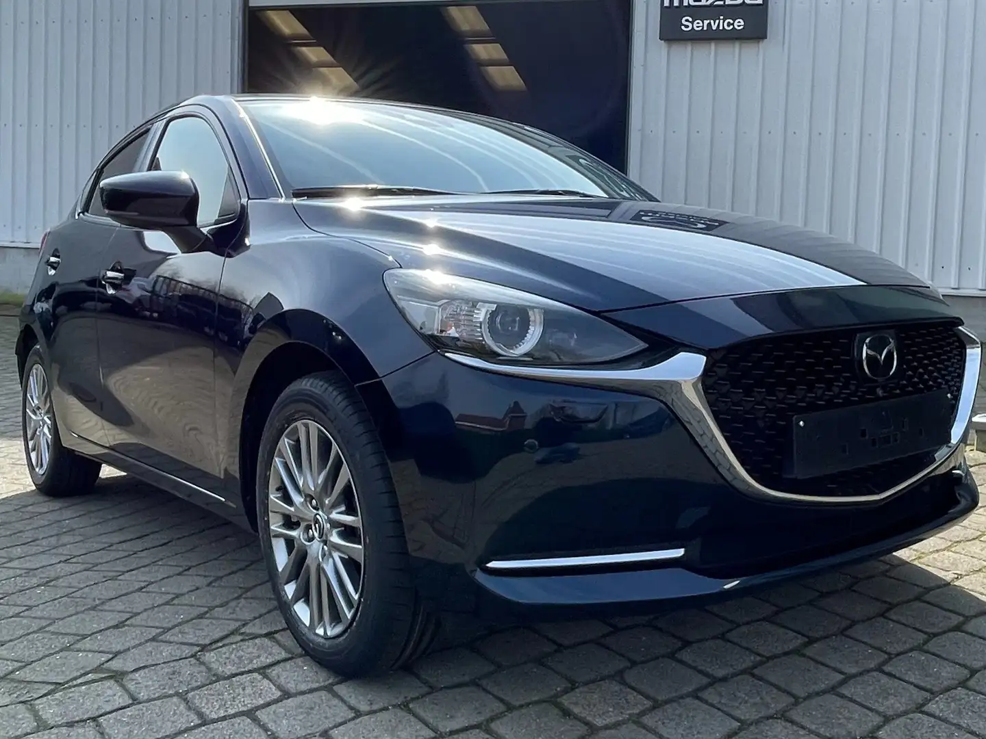 Mazda 2 1.5i e-Skyactiv-G MHEV Skycruise Blauw - 1