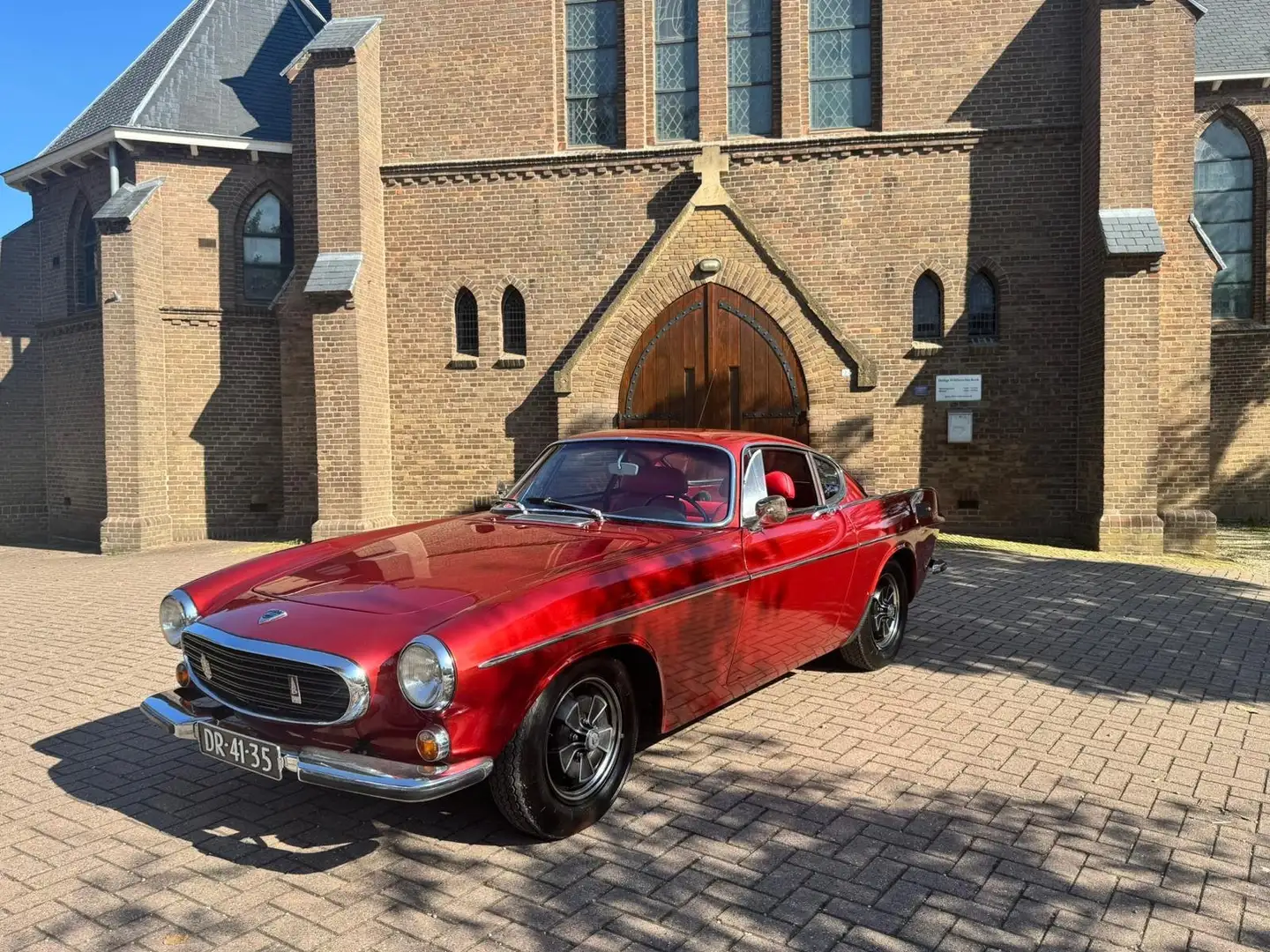 Volvo P1800 P1800 E with overdrive Червоний - 1