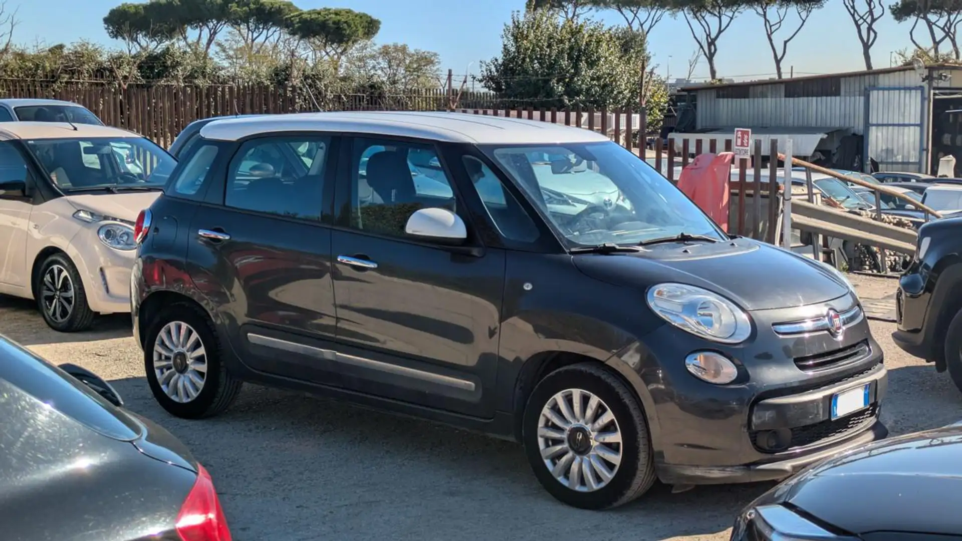 Fiat 500L E6 1.3mjt 95cv CRUISE CONTROL CERCHI IN LEGA Grigio - 2