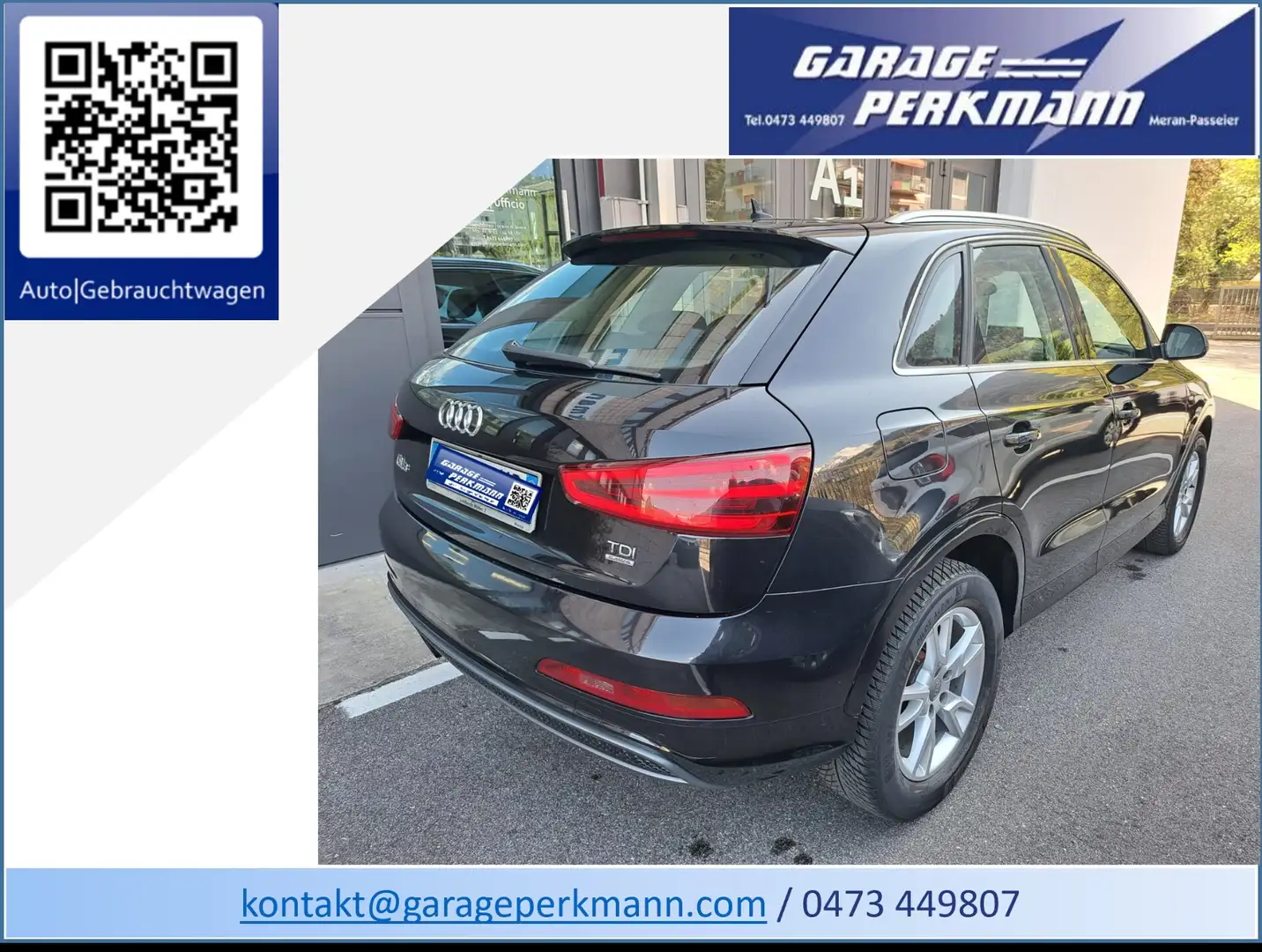 Audi Q3 2.0 TDI 177 CV quattro S tronic S Line Quattro Noir - 2