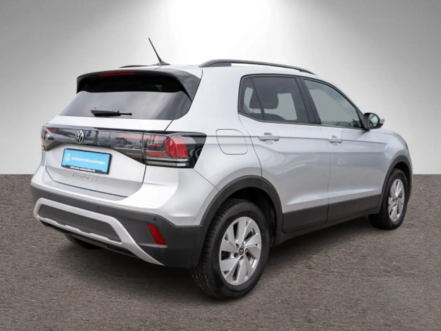 Volkswagen T-Cross Life 1.0 TSI LED Navi SHZ PDC VC ACC AHK Silber - 2