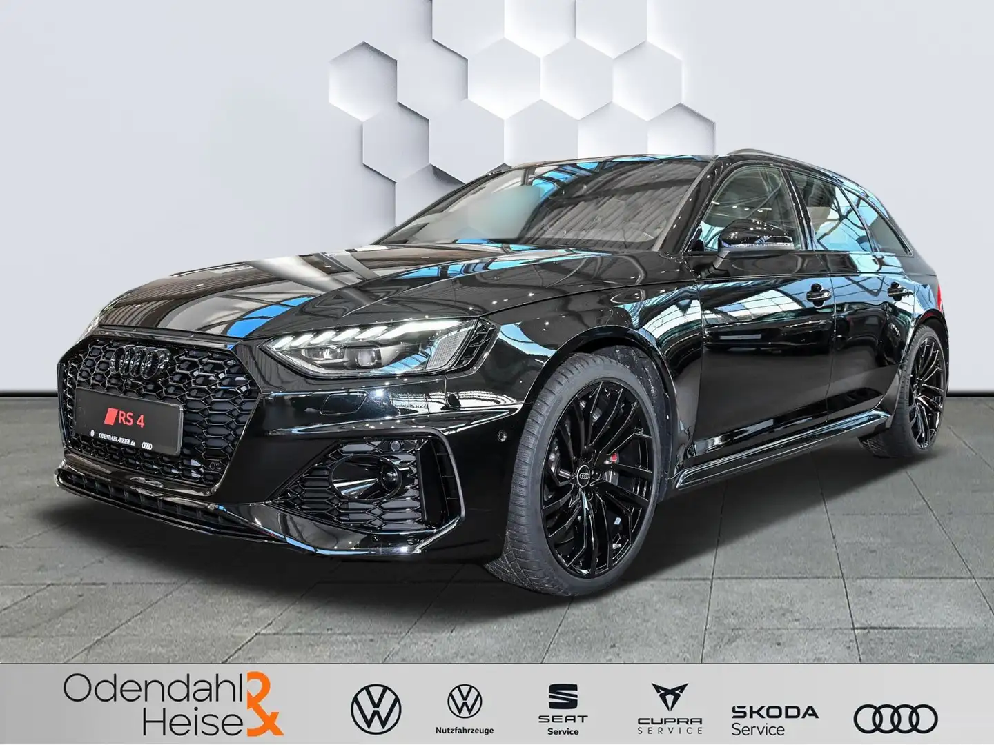 Audi RS4 Avant *Schalensitze*Keramik*RSCompetitionPl* Чорний - 1