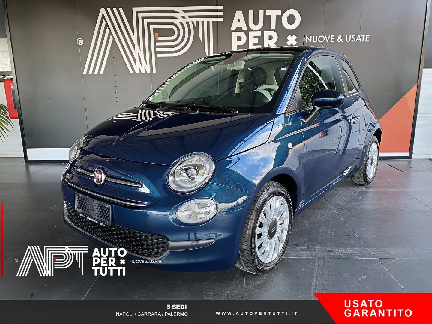 Fiat 500 500 1.0 hybrid Dolcevita 70cv Bleu - 1